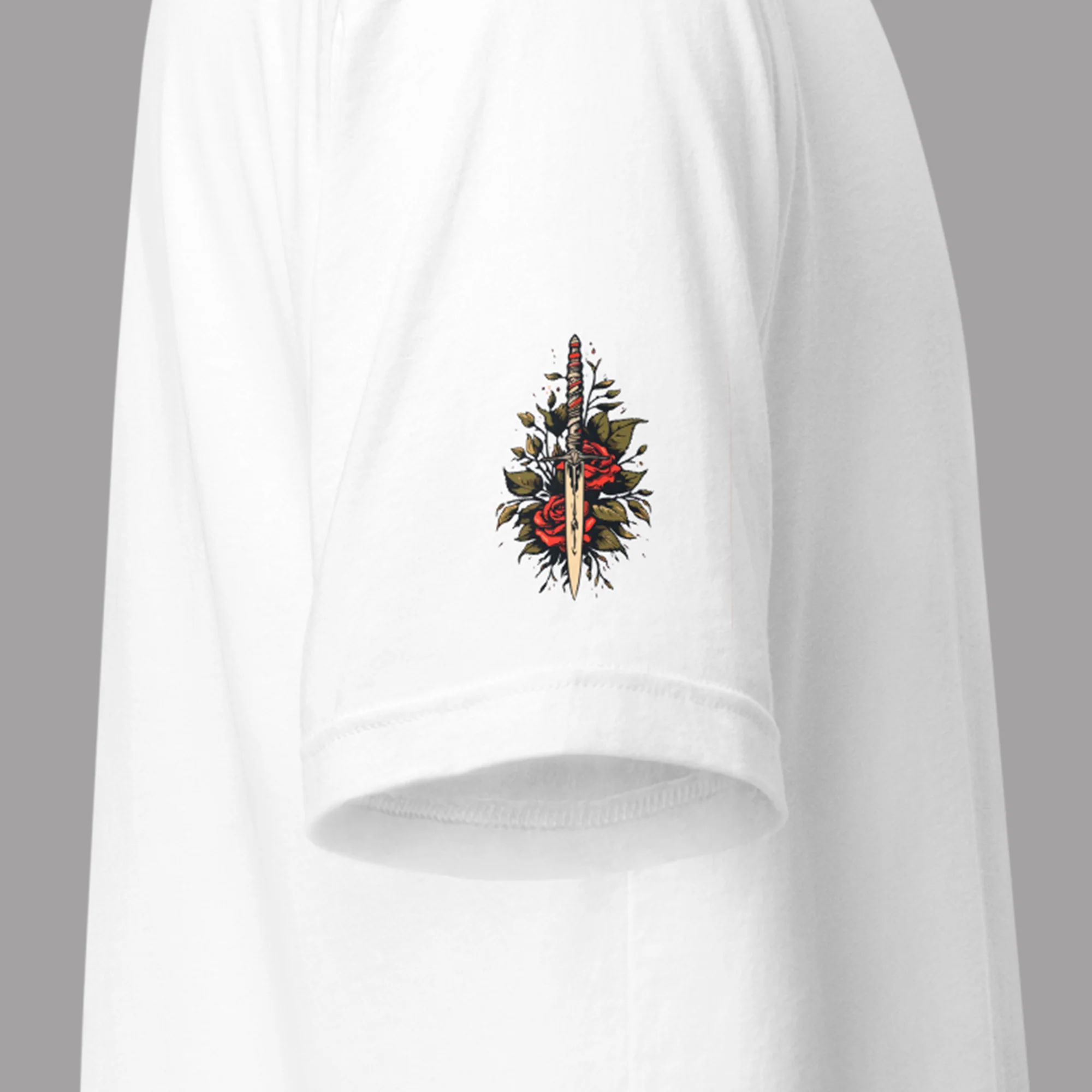 Rosa Del Mar Modern Regular Fit T-Shirt | Bella+Canvas - Image 6