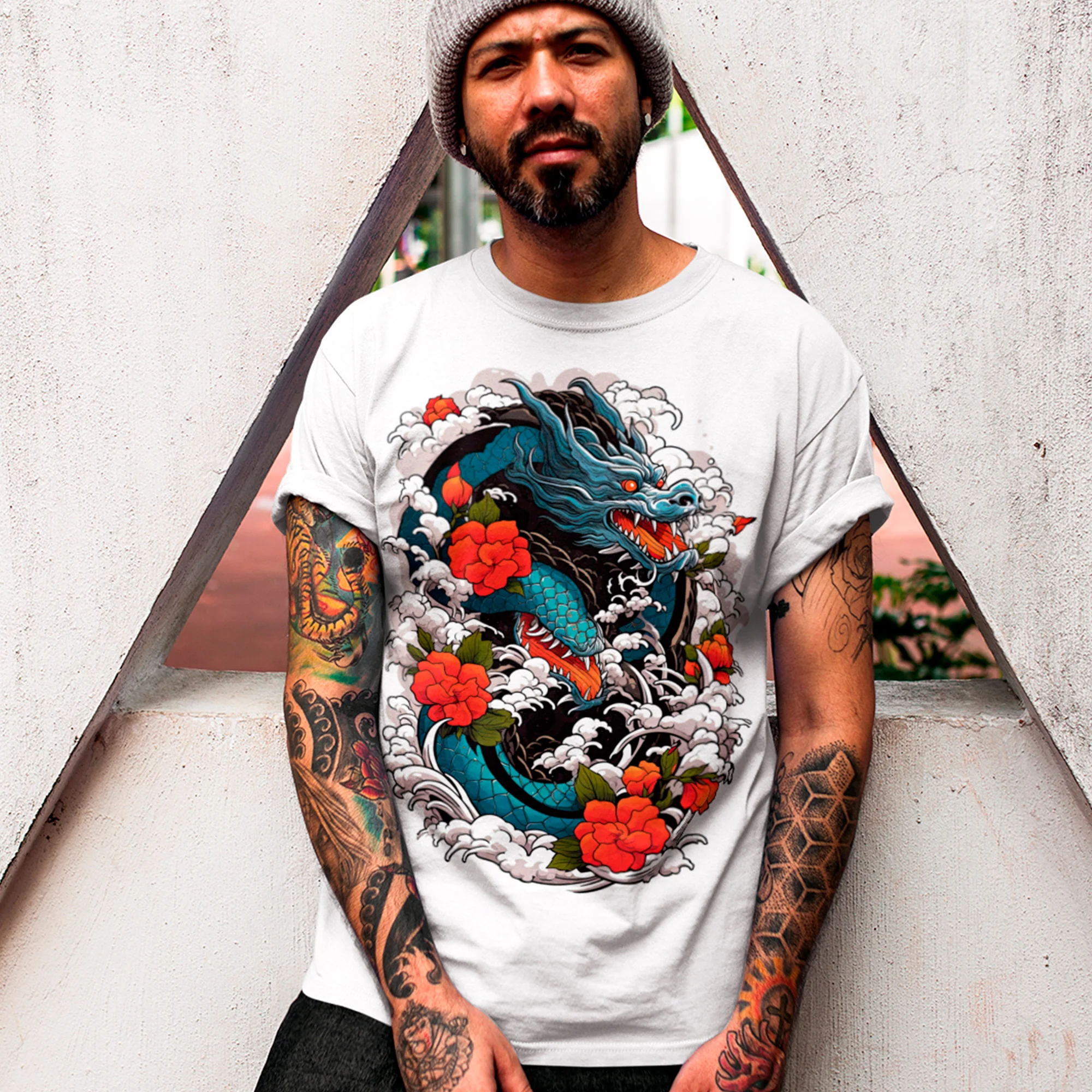 Ryū Enigma Modern Regular Fit T-Shirt | Bella+Canvas - Image 2