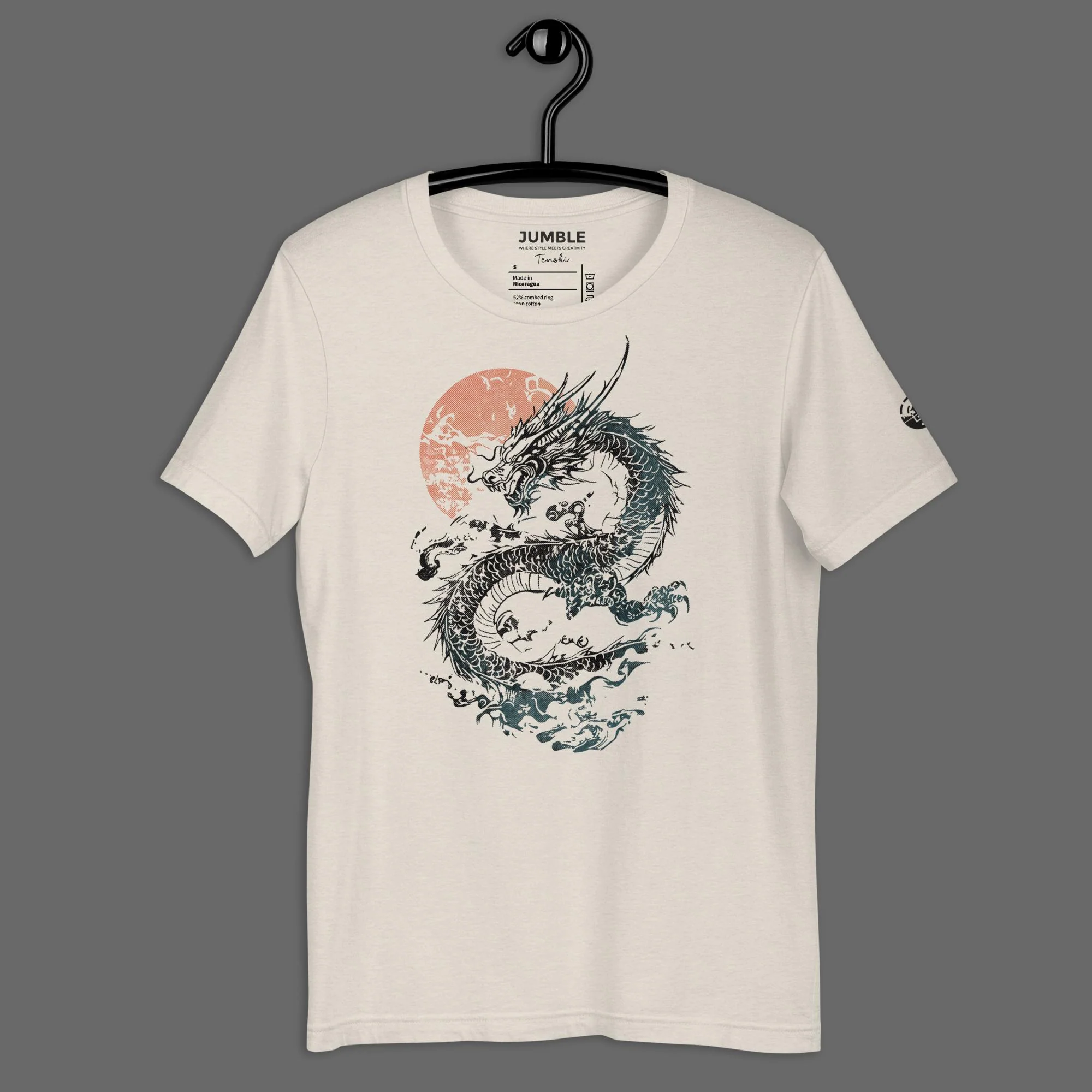 Ryūketsu Taiyō Modern Regular Fit T-Shirt | Bella+Canvas - Image 3