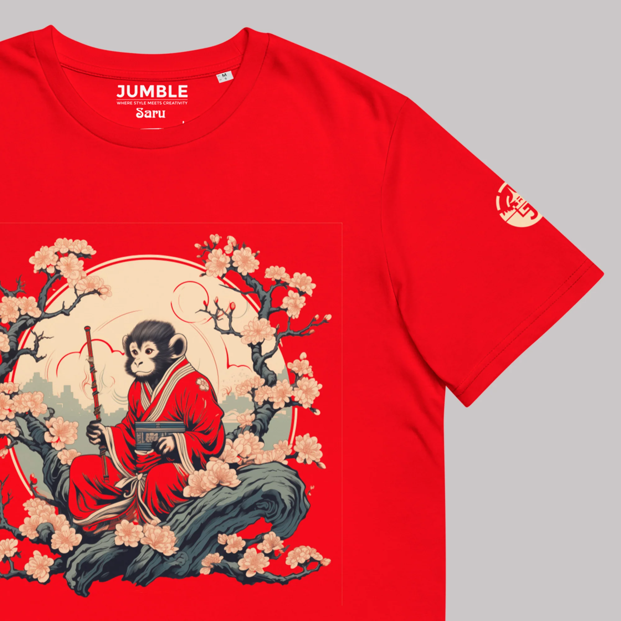 Saru (猿) organic cotton T-Shirt | Stanley/Stella - Image 4