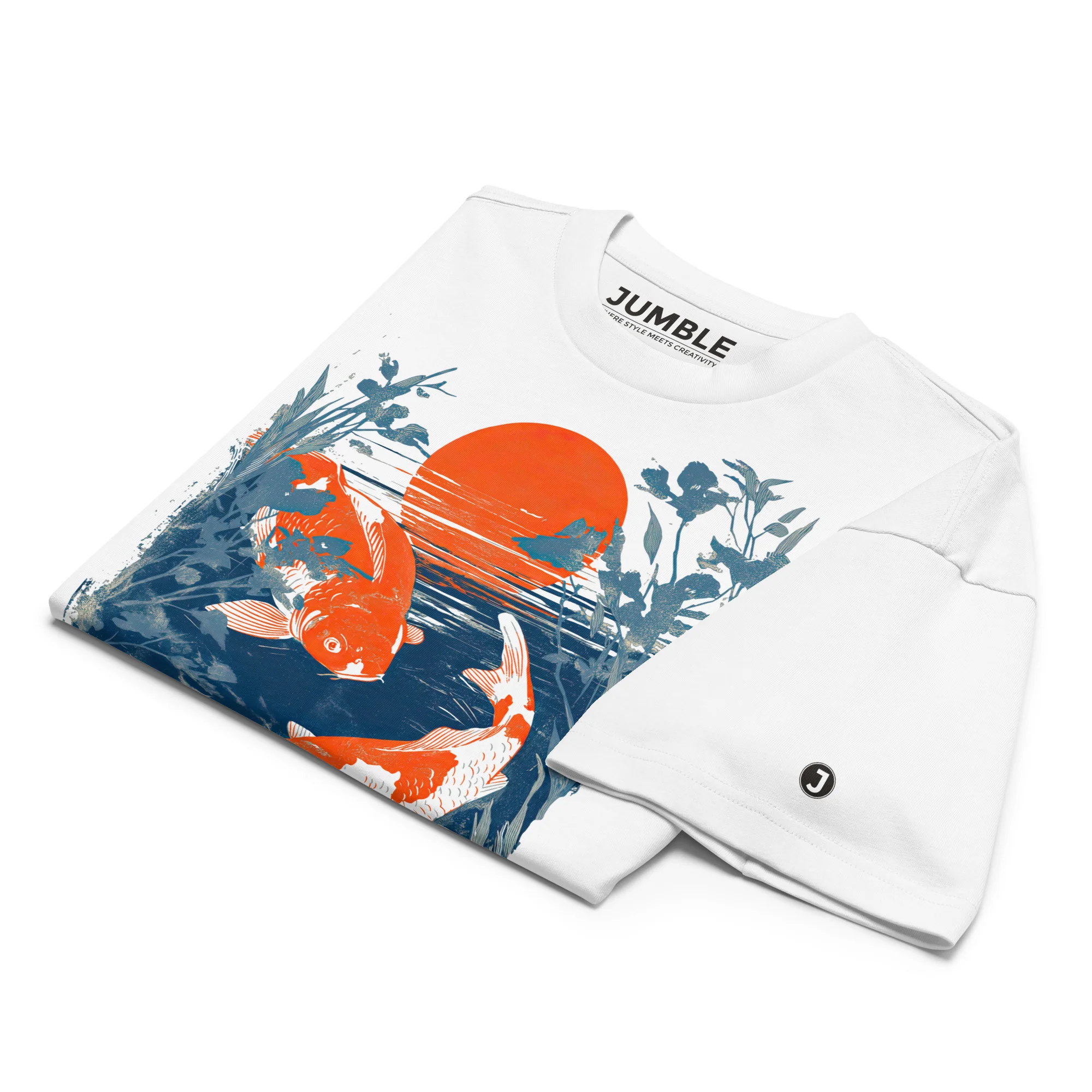 Sensui Men’s Boxy Heavyweight T-Shirt  | Cotton Heritage - Image 4