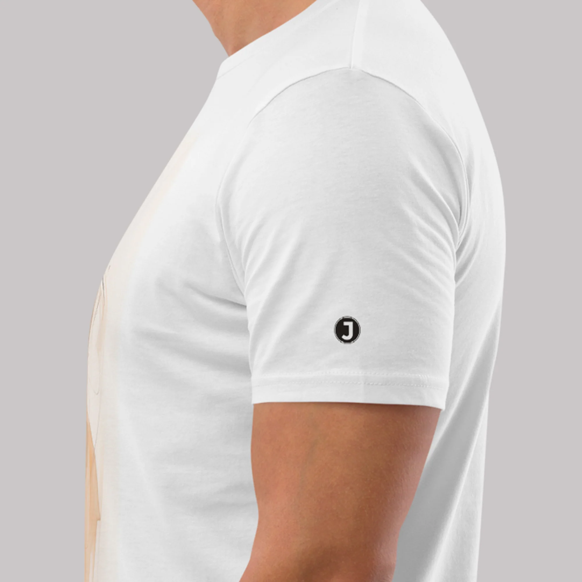 Serene Equine Modern Regular Fit organic cotton T-Shirt | Bella+Canvas - Image 4