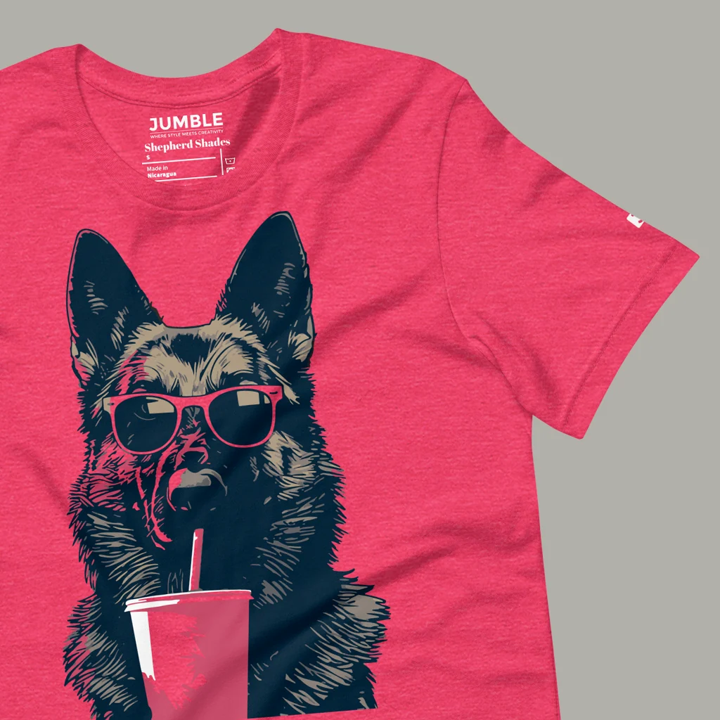 Shepherd Shades Modern Regular Fit T-Shirt | Bella+Canvas - Image 3