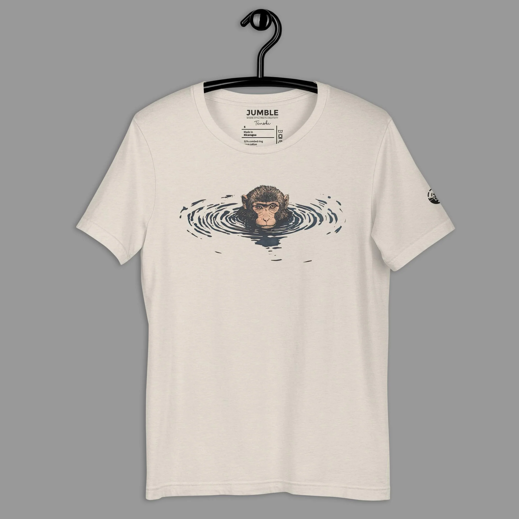 Shizukana Mizu Modern Regular Fit T-Shirt | Bella+Canvas - Image 2