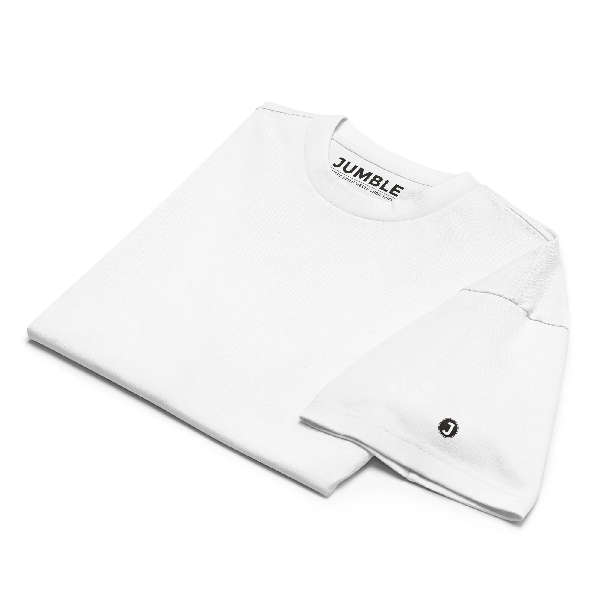 Shogun Dunk Men’s Boxy Heavyweight T-Shirt (Back Print)  | Cotton Heritage - Image 3