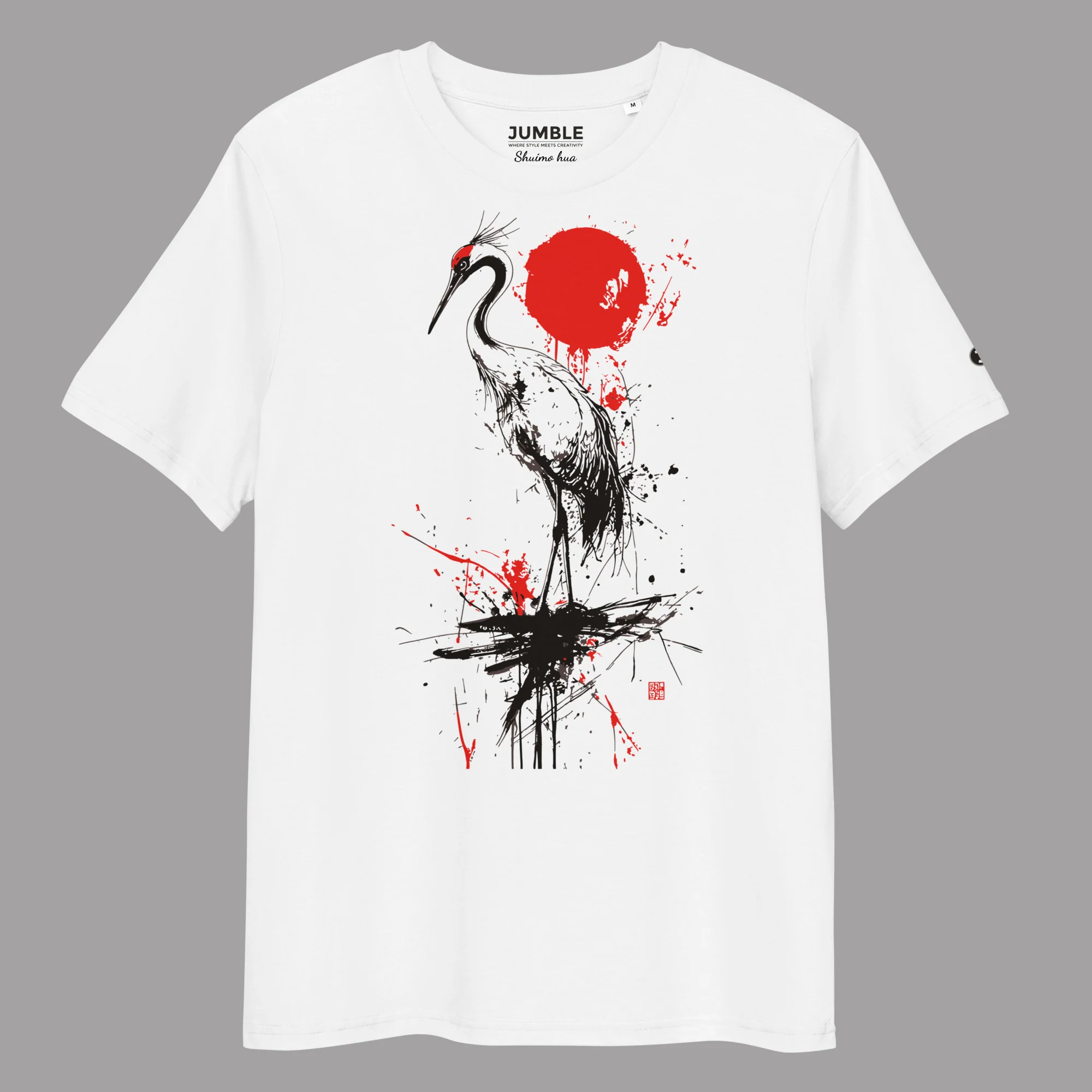 Shuimo Hua Premium Organic Cotton Medium Fit T-Shirt | Stanley/Stella - Image 7