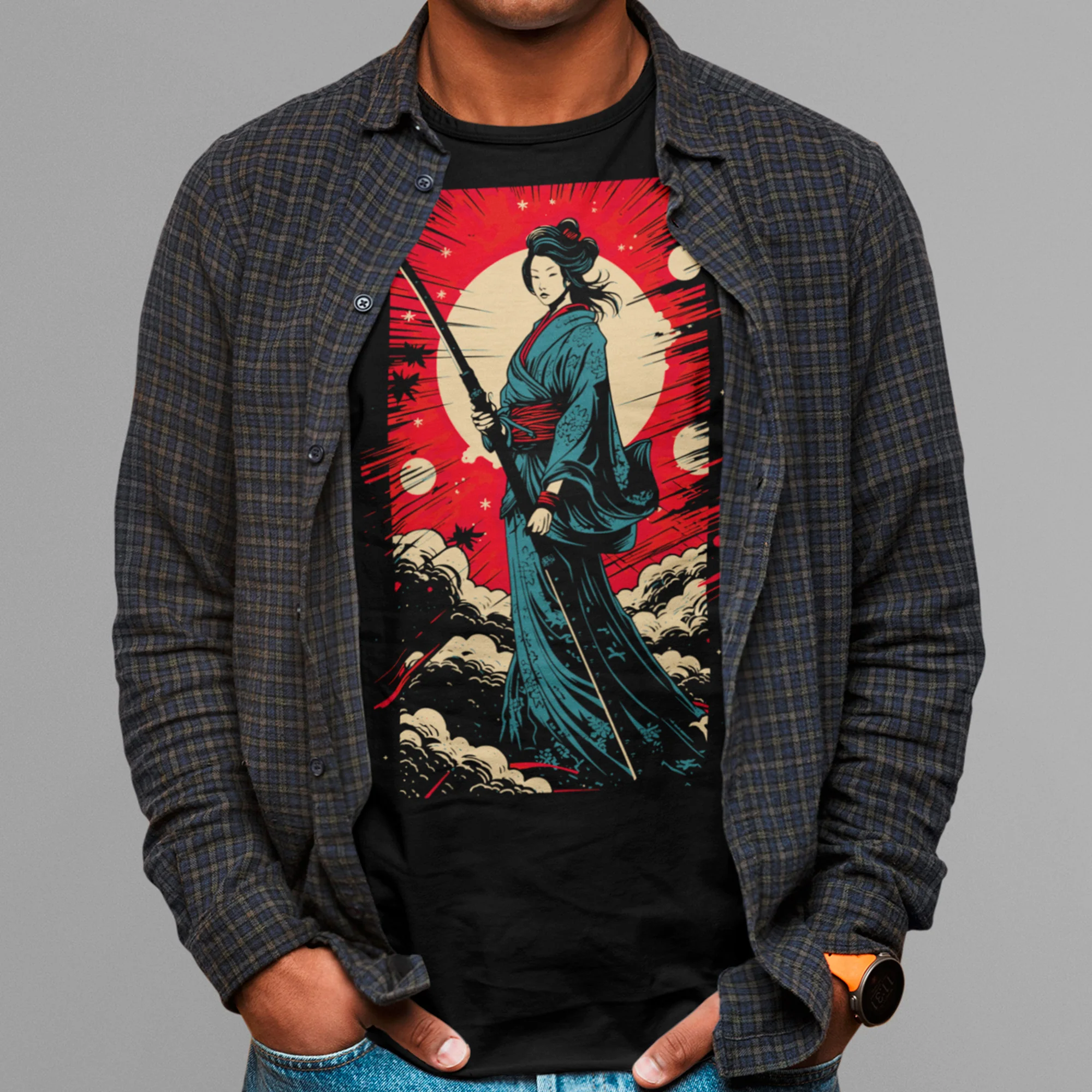 Silk and Steel Modern Regular Fit T-Shirt | Bella+Canvas - Image 2