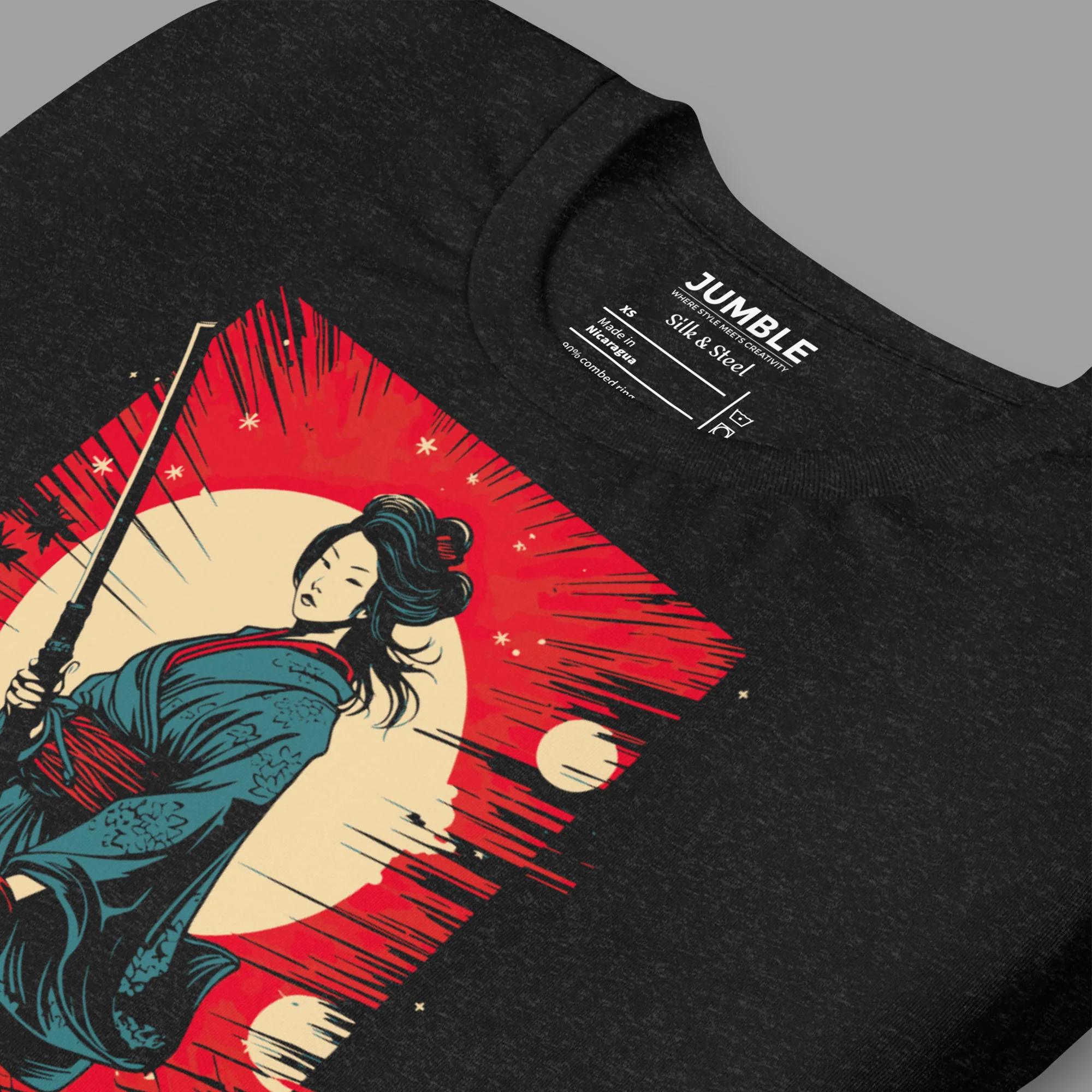 Silk and Steel Modern Regular Fit T-Shirt | Bella+Canvas - Image 4