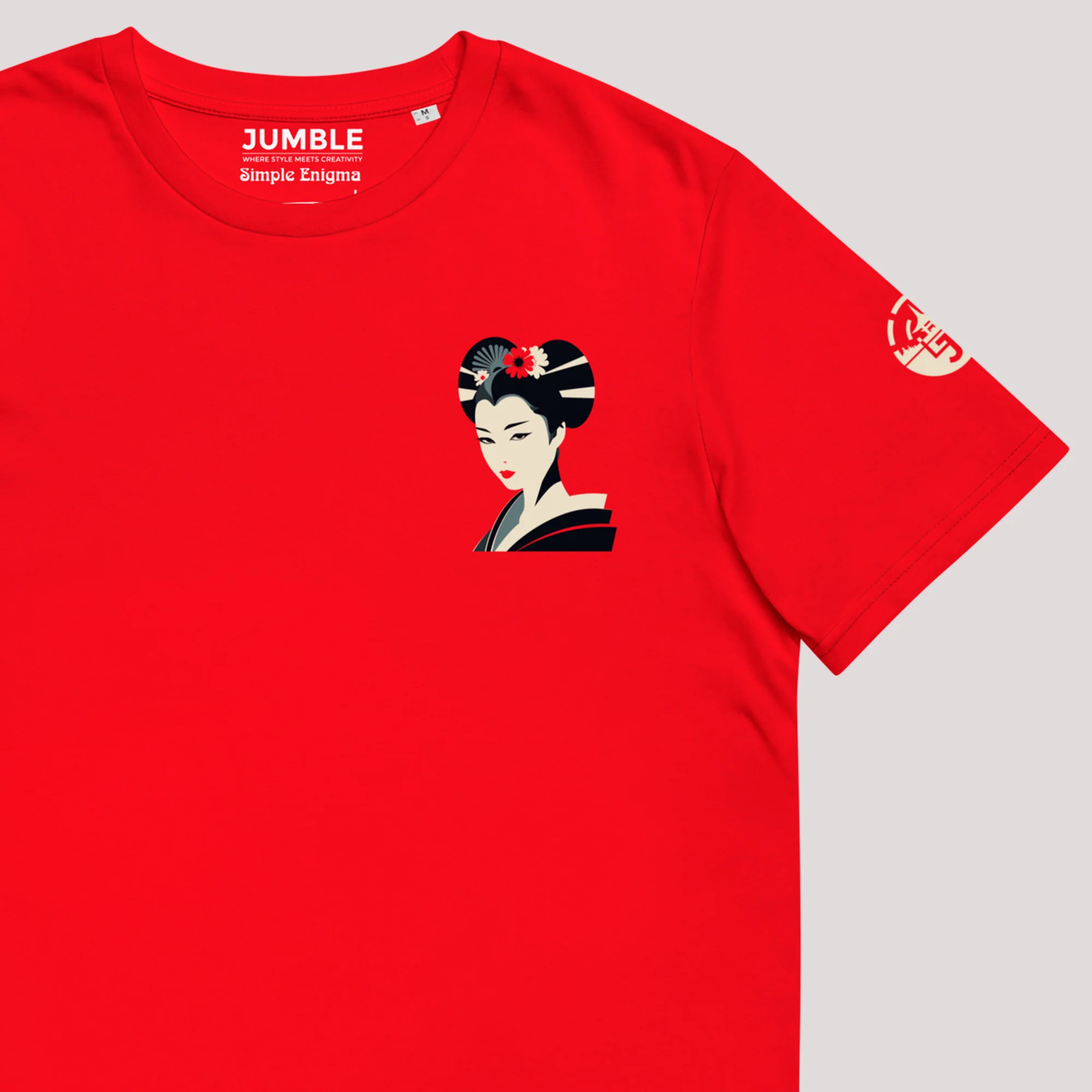 Simple Enigma organic cotton T-Shirt | Stanley/Stella - Image 3
