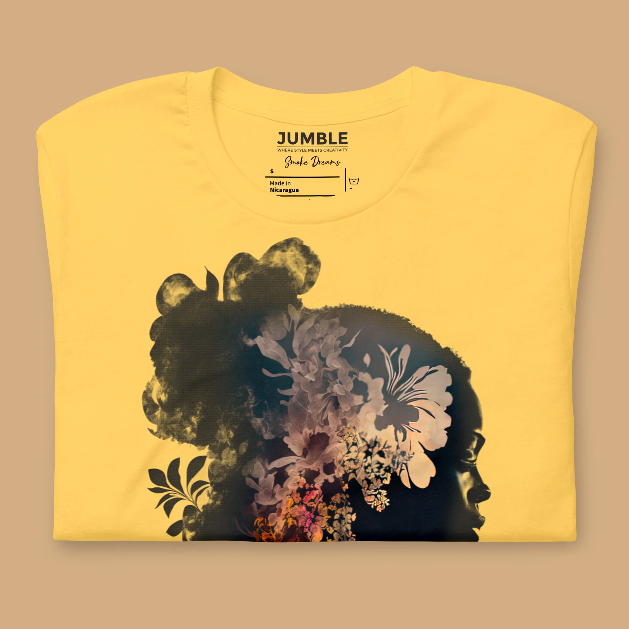 Smoke Dreams Modern Regular Fit T-Shirt | Bella+Canvas - Image 5