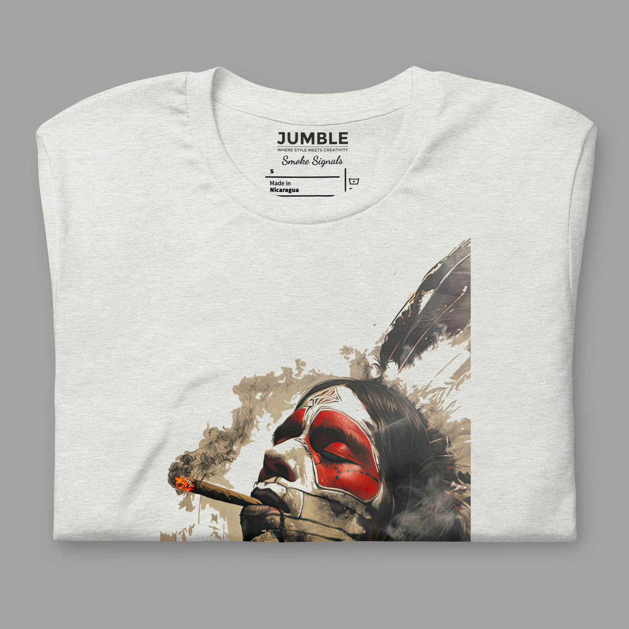 Smoke Signals Modern Regular Fit T-Shirt | Bella+Canvas - Image 12