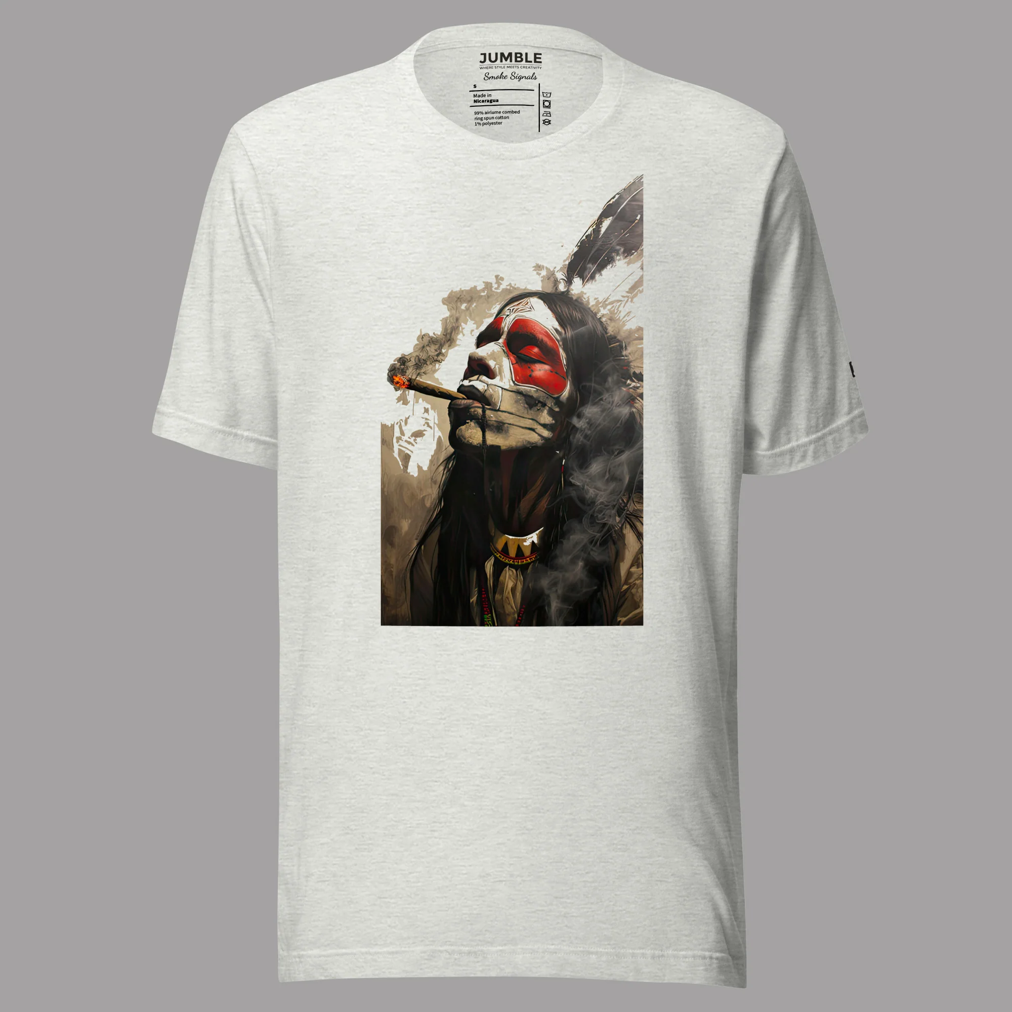 Smoke Signals Modern Regular Fit T-Shirt | Bella+Canvas - Image 16