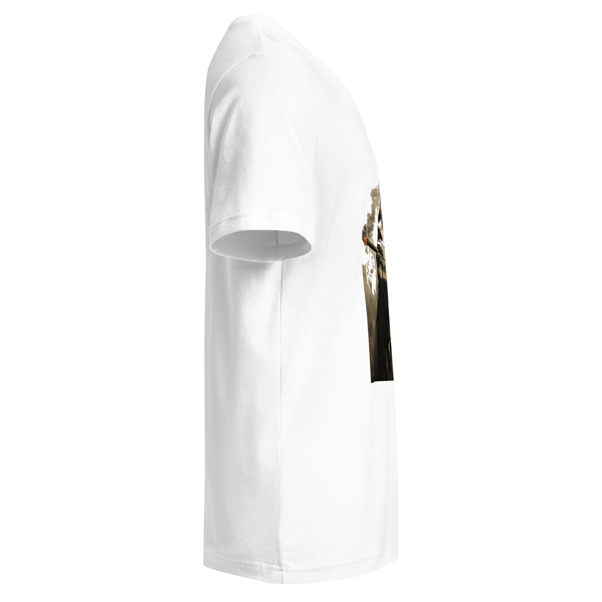 Smoke Signals V-Neck Regular Fit T-Shirt | Bella + Canvas - Image 6