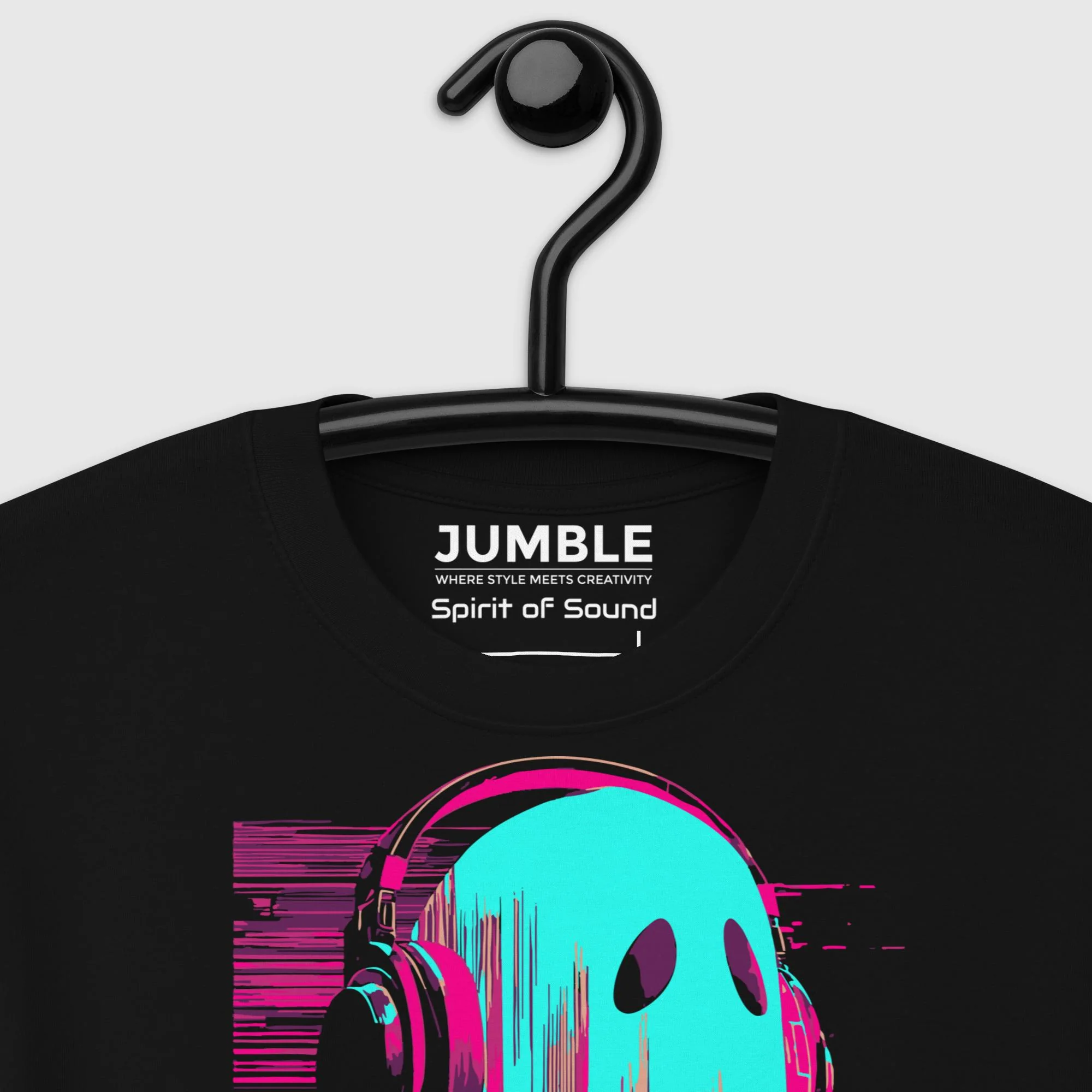 Spirit of Sound Men's Premium Heavyweight T-Shirt  | Cotton Heritage - Image 4