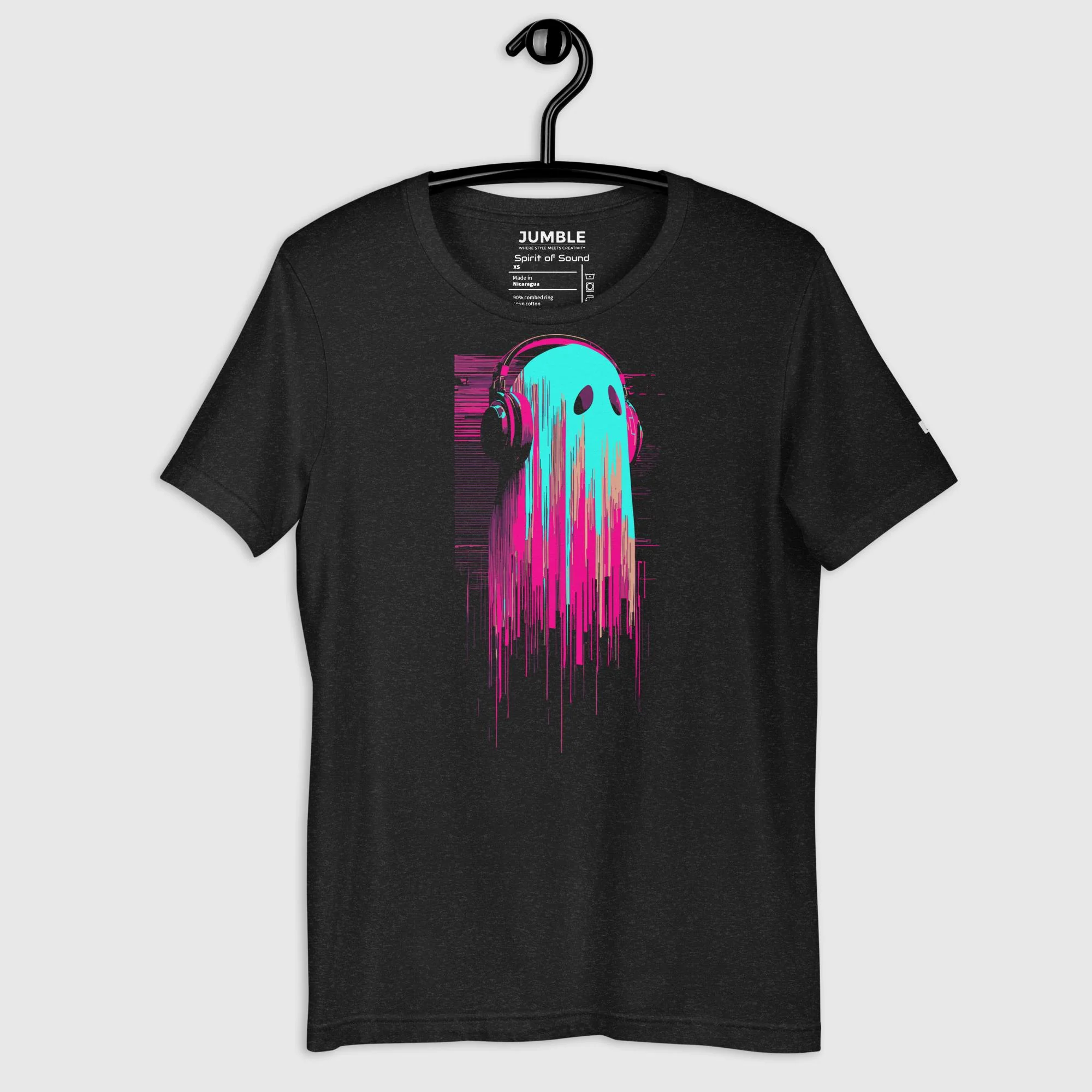 Spirit of Sound Modern Regular Fit T-Shirt | Bella+Canvas - Image 3