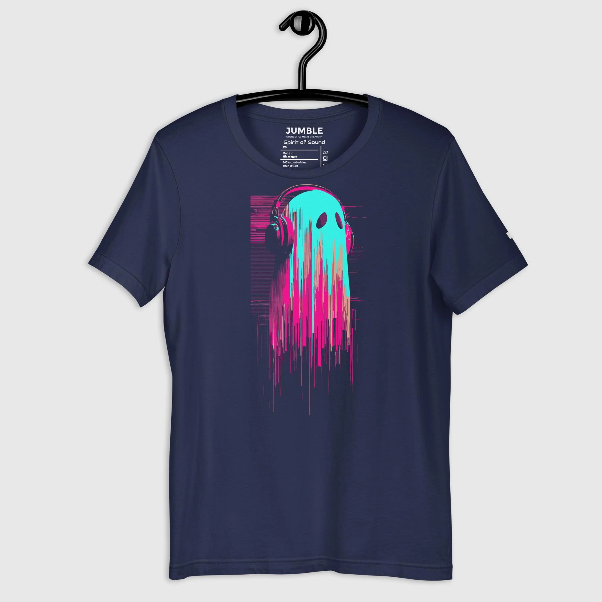 Spirit of Sound Modern Regular Fit T-Shirt | Bella+Canvas - Image 6