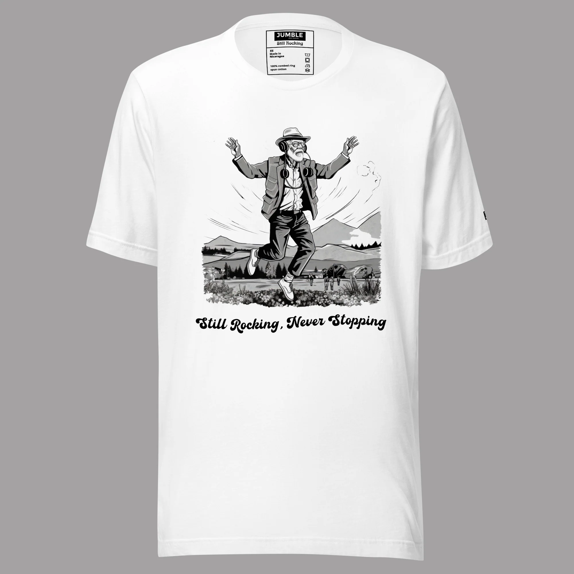 Still Rocking Modern Regular Fit T-Shirt | Bella+Canvas - Image 18