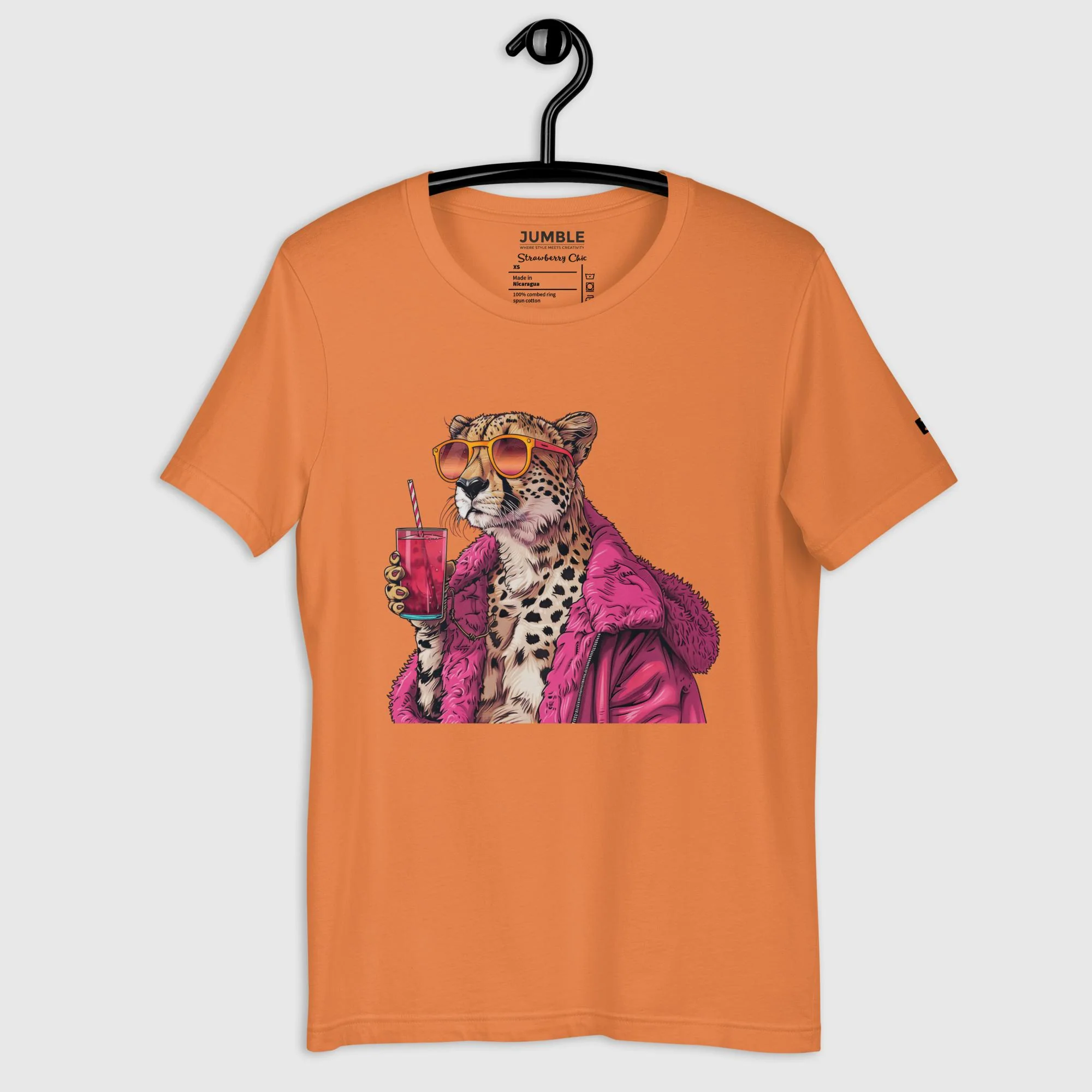 Strawberry chic Modern Regular Fit T-Shirt | Bella+Canvas