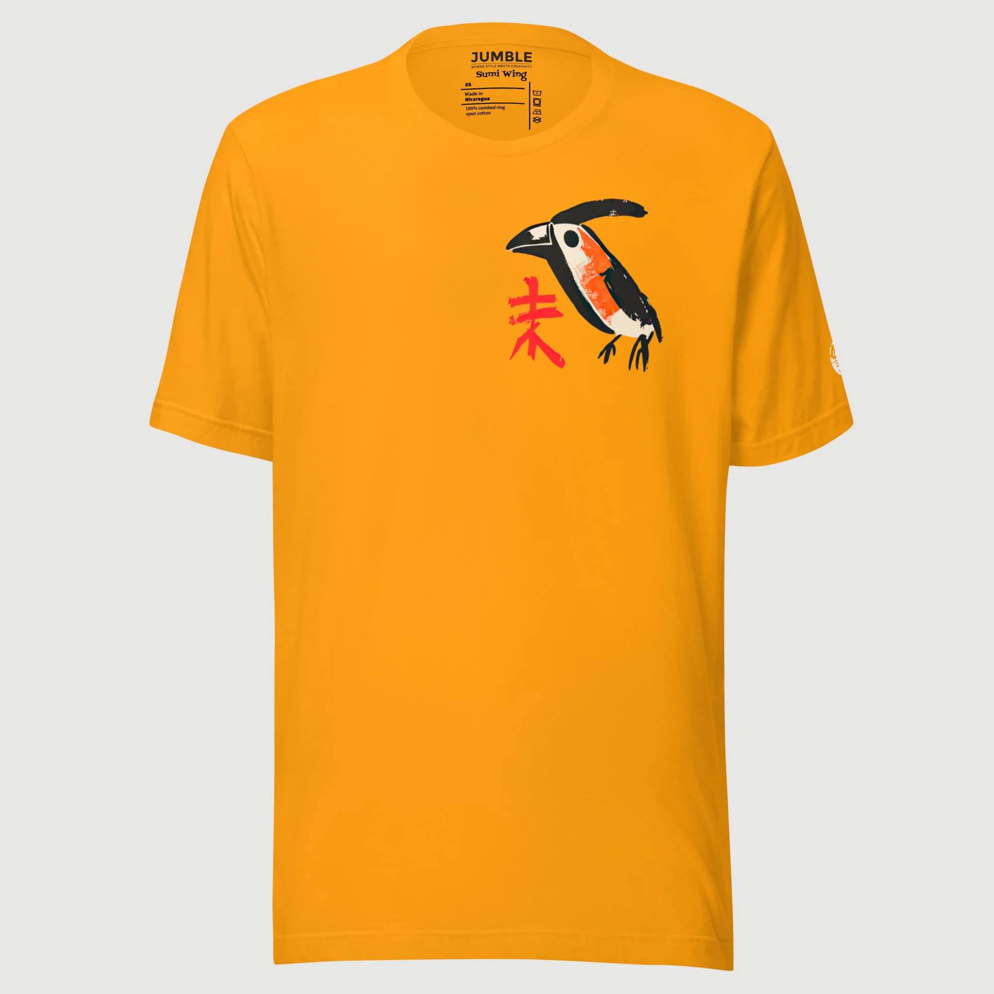 Sumi Wing Modern Regular Fit T-Shirt | Bella+Canvas - Image 11