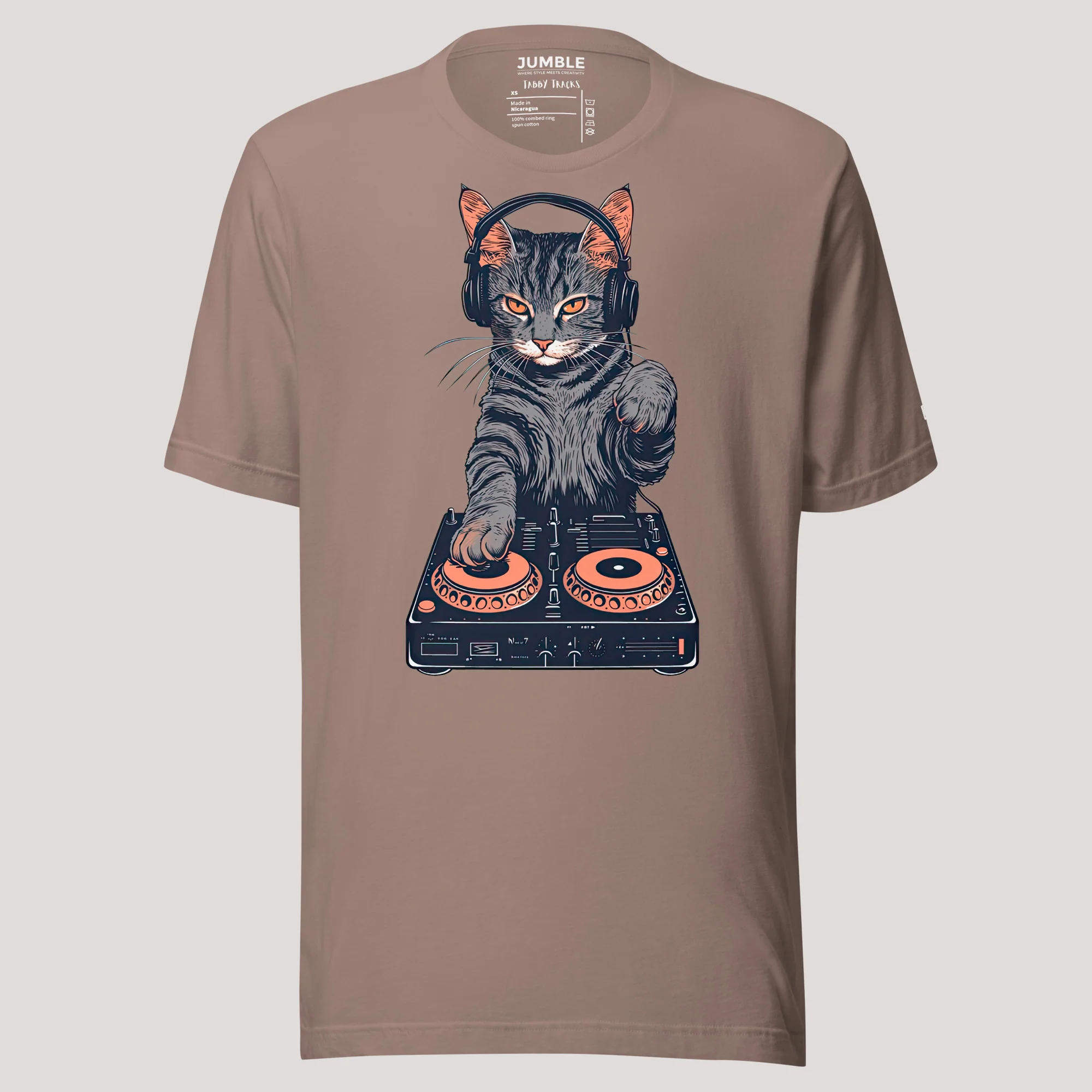 Tabby Tracks Modern Regular Fit T-Shirt | Bella+Canvas - Image 5