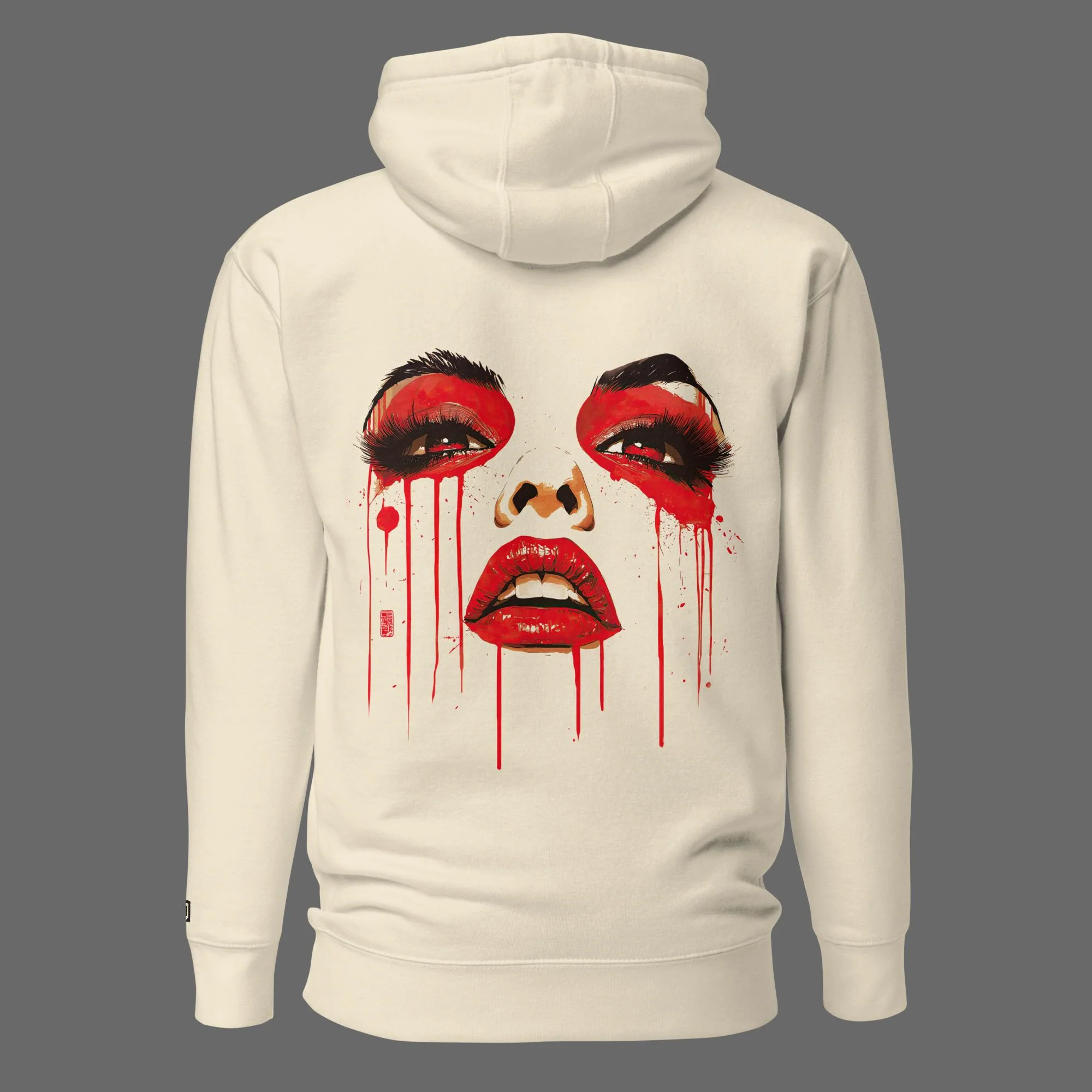 Tears of Despair Premium Hoodie | Cotton Heritage