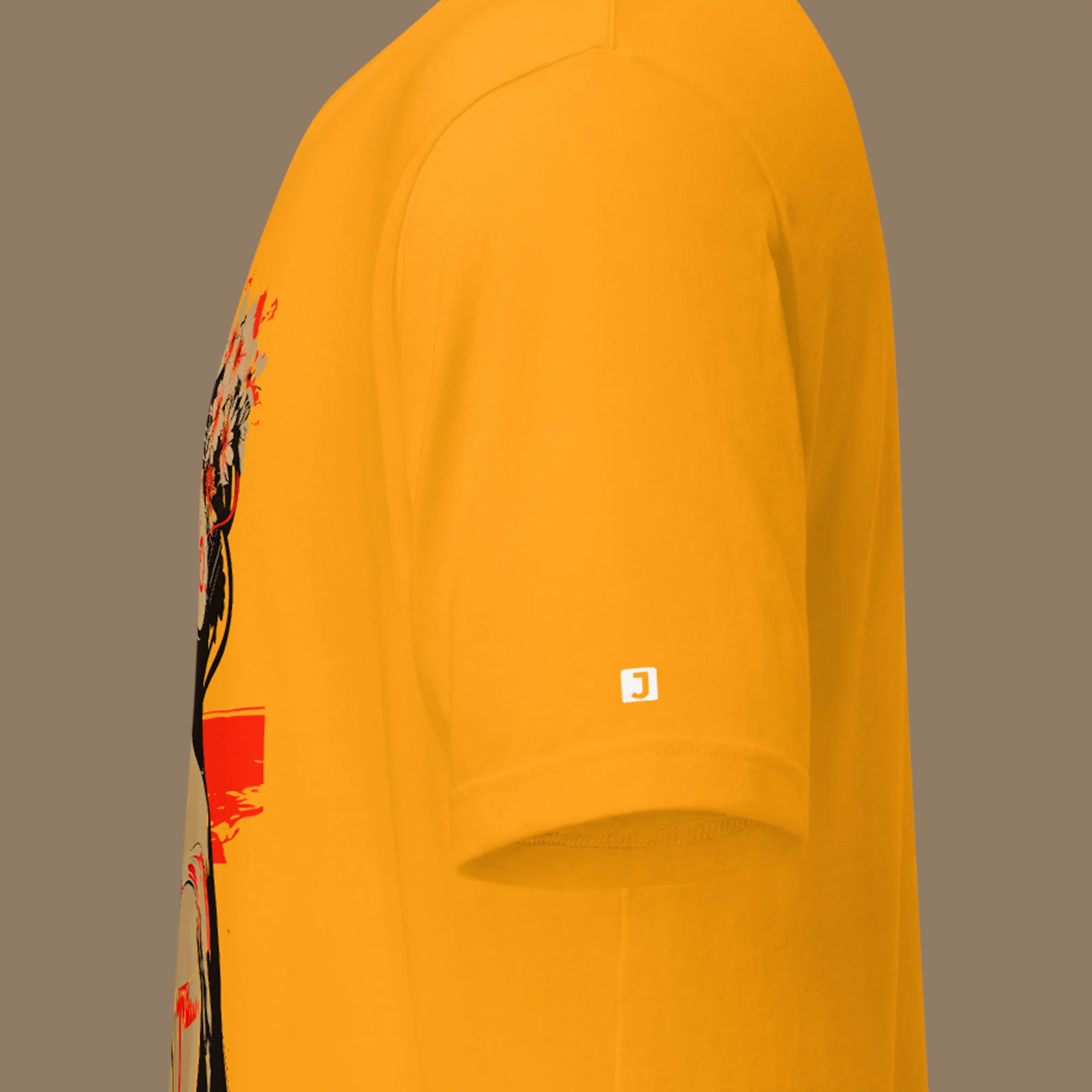 Techno Bloom Modern Regular Fit T-Shirt | Bella+Canvas - Image 11