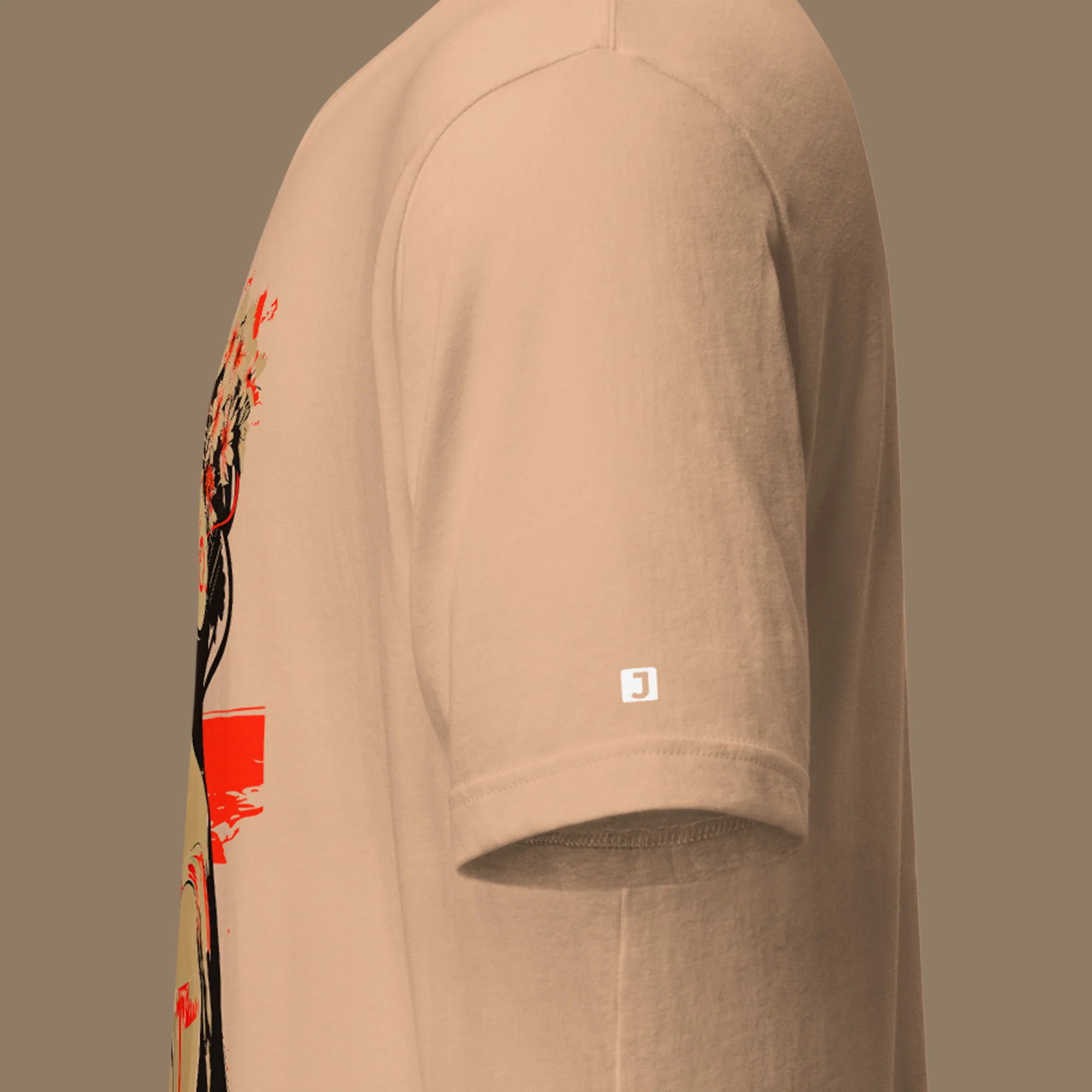 Techno Bloom Modern Regular Fit T-Shirt | Bella+Canvas - Image 17