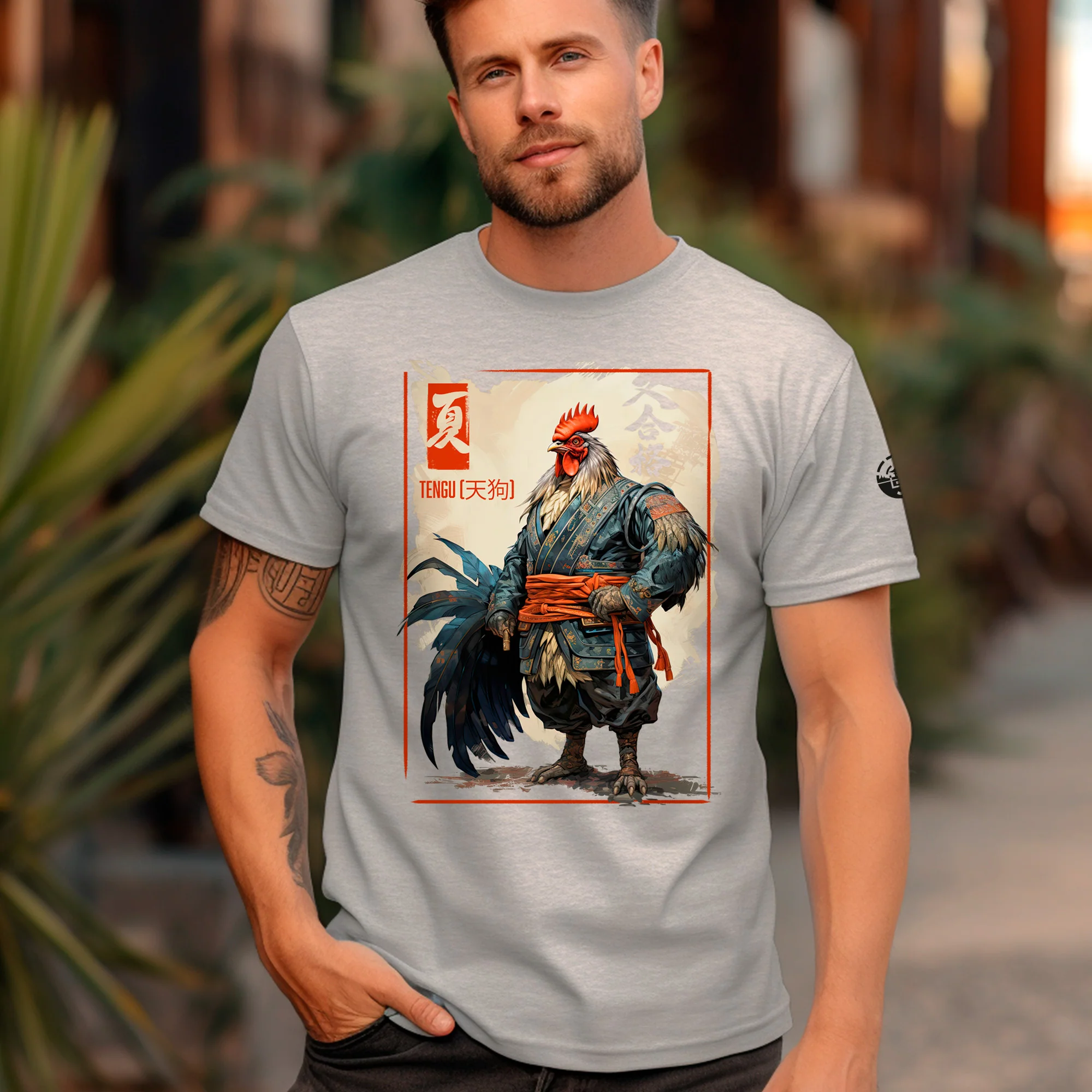 Tengu (天狗) Modern Regular Fit T-Shirt | Bella+Canvas - Image 2