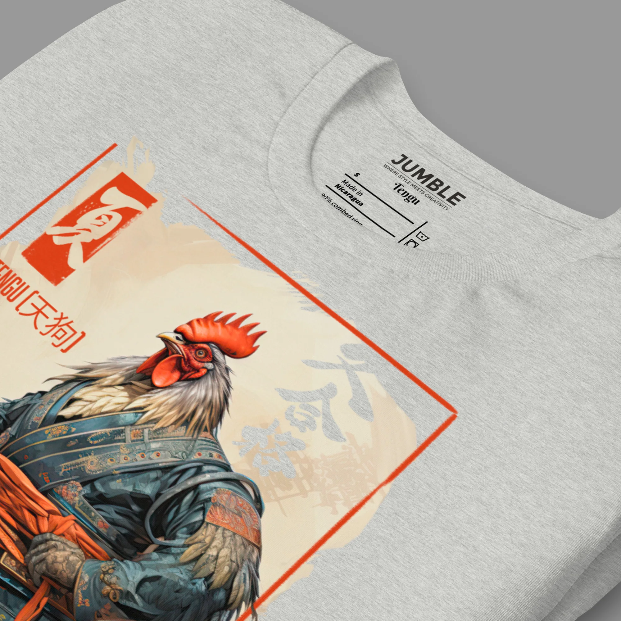 Tengu (天狗) Modern Regular Fit T-Shirt | Bella+Canvas - Image 7