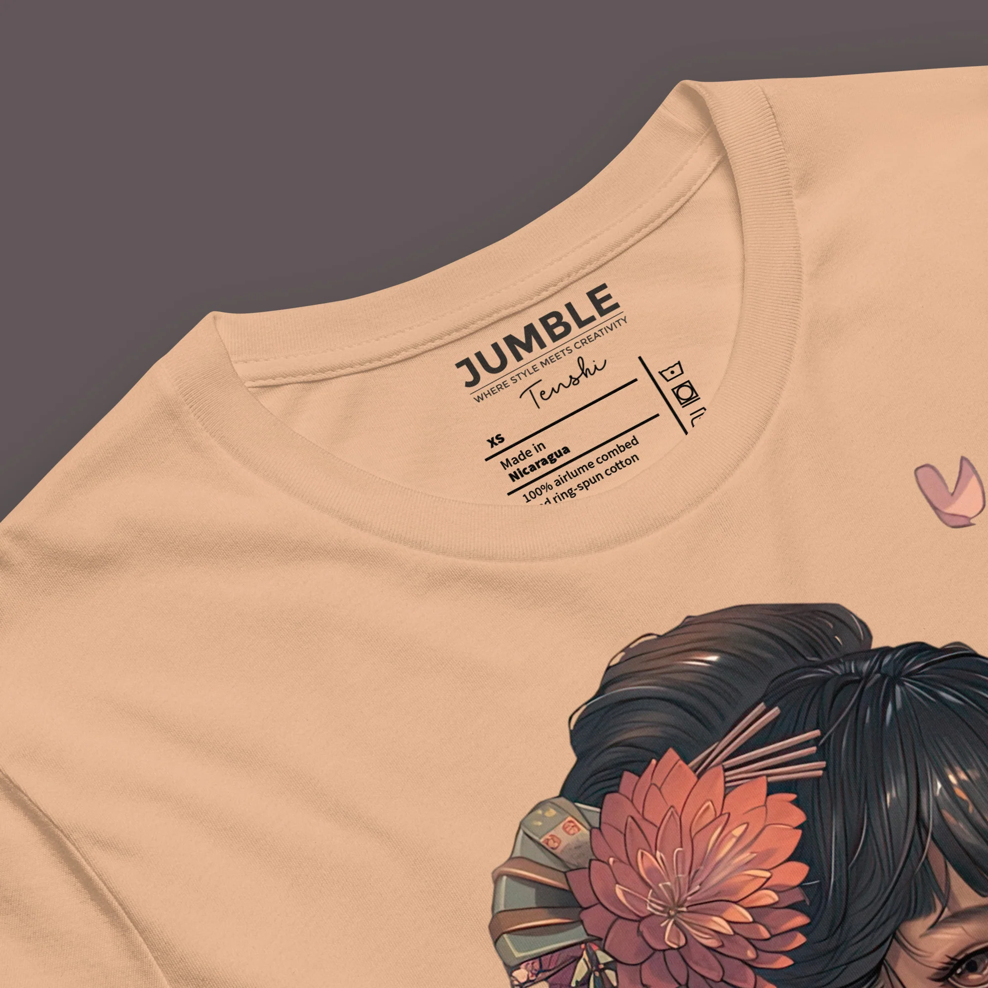 Tenshi (天使) Modern Regular Fit T-Shirt | Bella+Canvas - Image 18