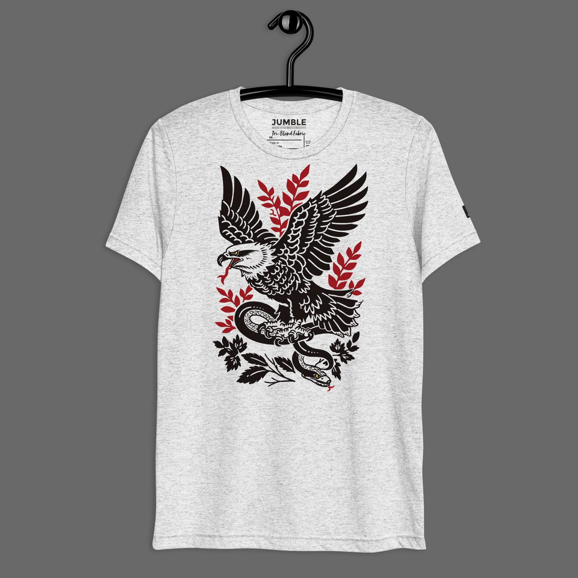 The Reckoning Lightweight Short Sleeve Vintage T-Shirt | Tri-Blend