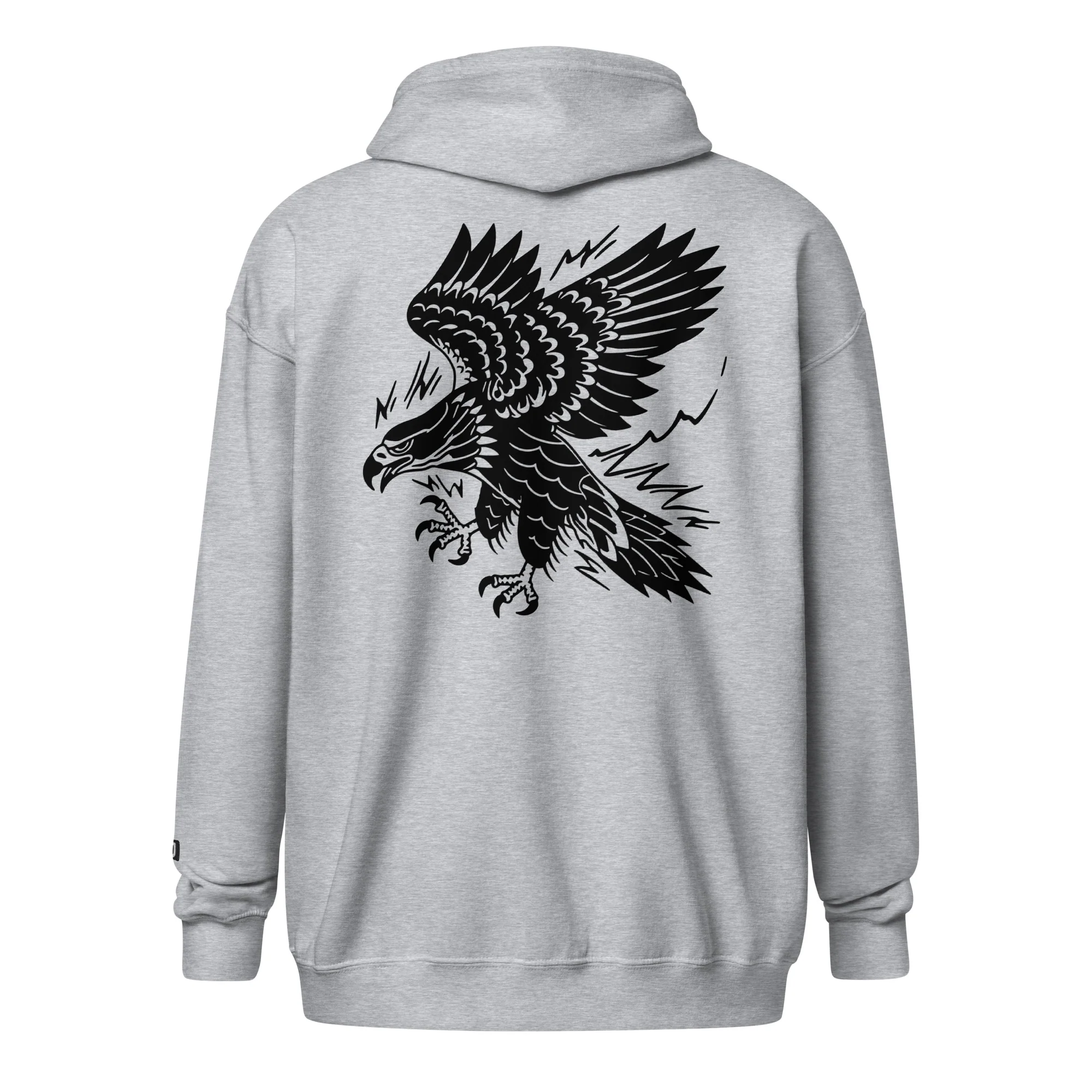 Thunderbird Classic Zip-Up Hoodie (back print) | Gildan - Image 7