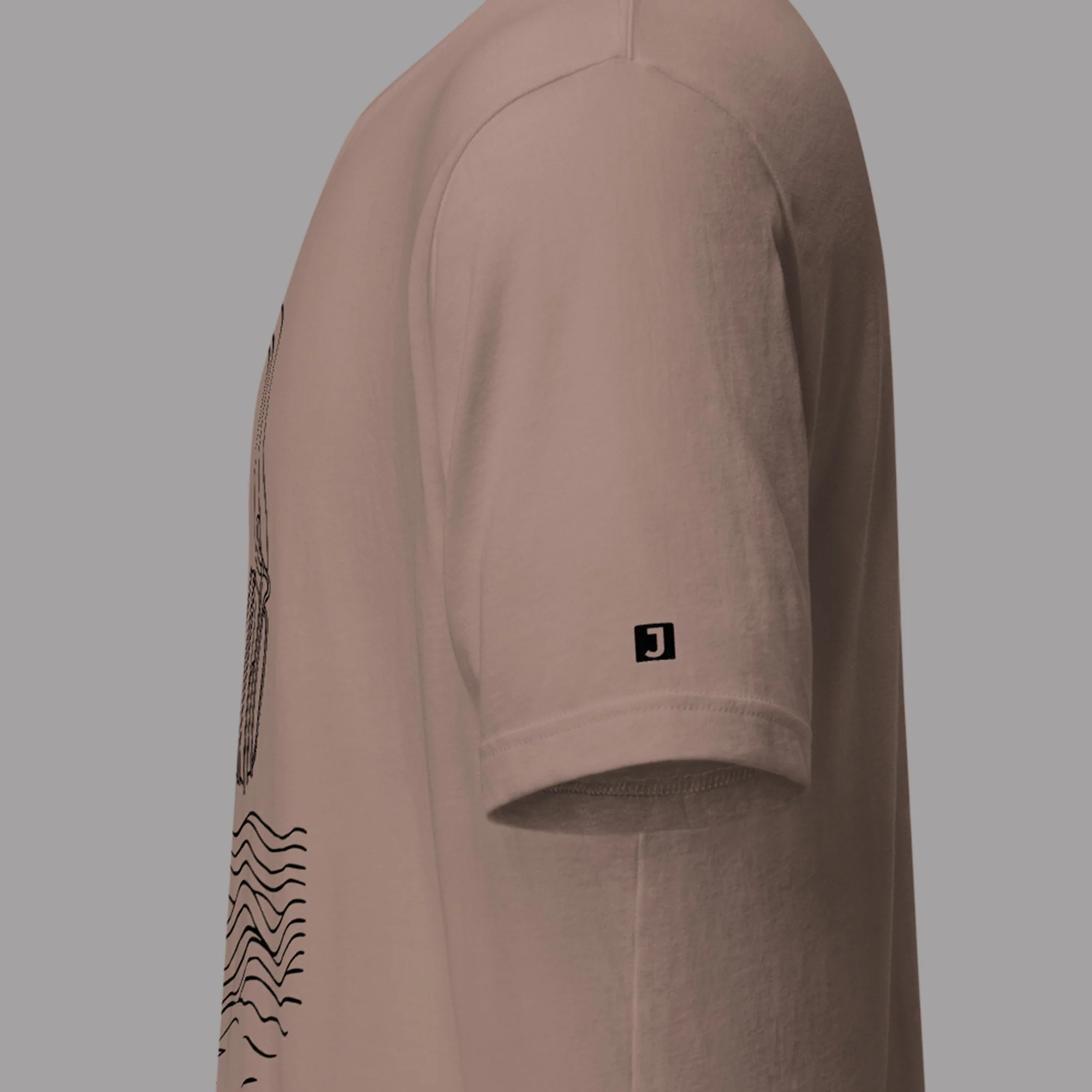 Tidal Beat Modern Regular Fit T-Shirt | Bella+Canvas - Image 19