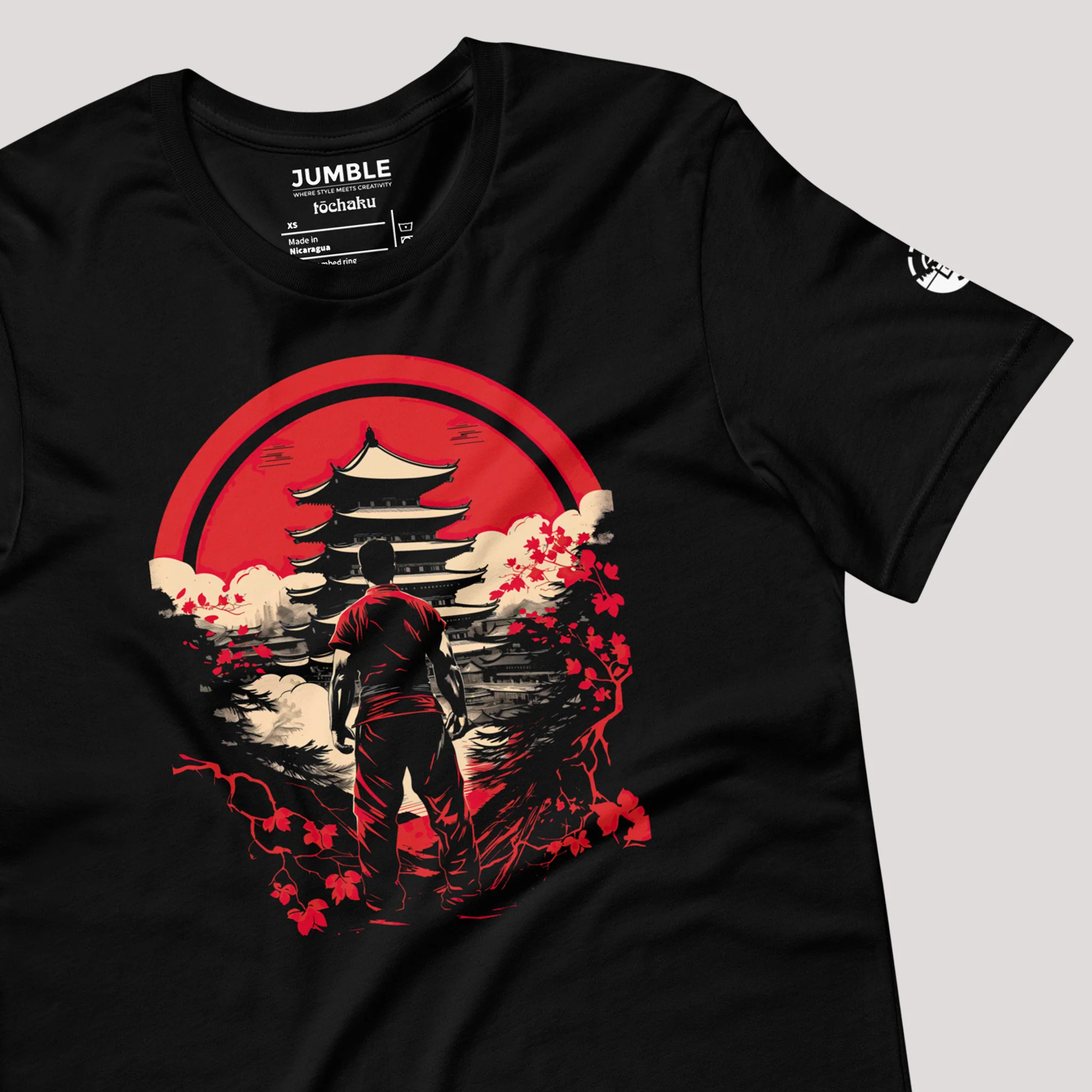 tōchaku 到着 Modern Regular Fit T-Shirt | Bella+Canvas - Image 5