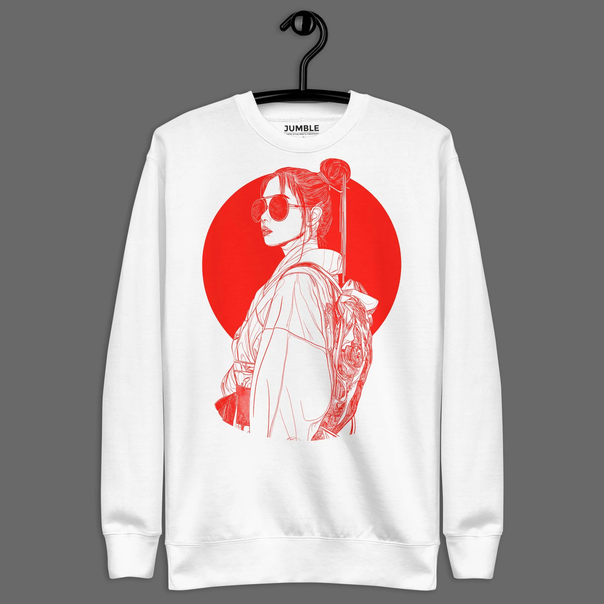 Tokyo Glare Premium Sweatshirt | Cotton Heritage