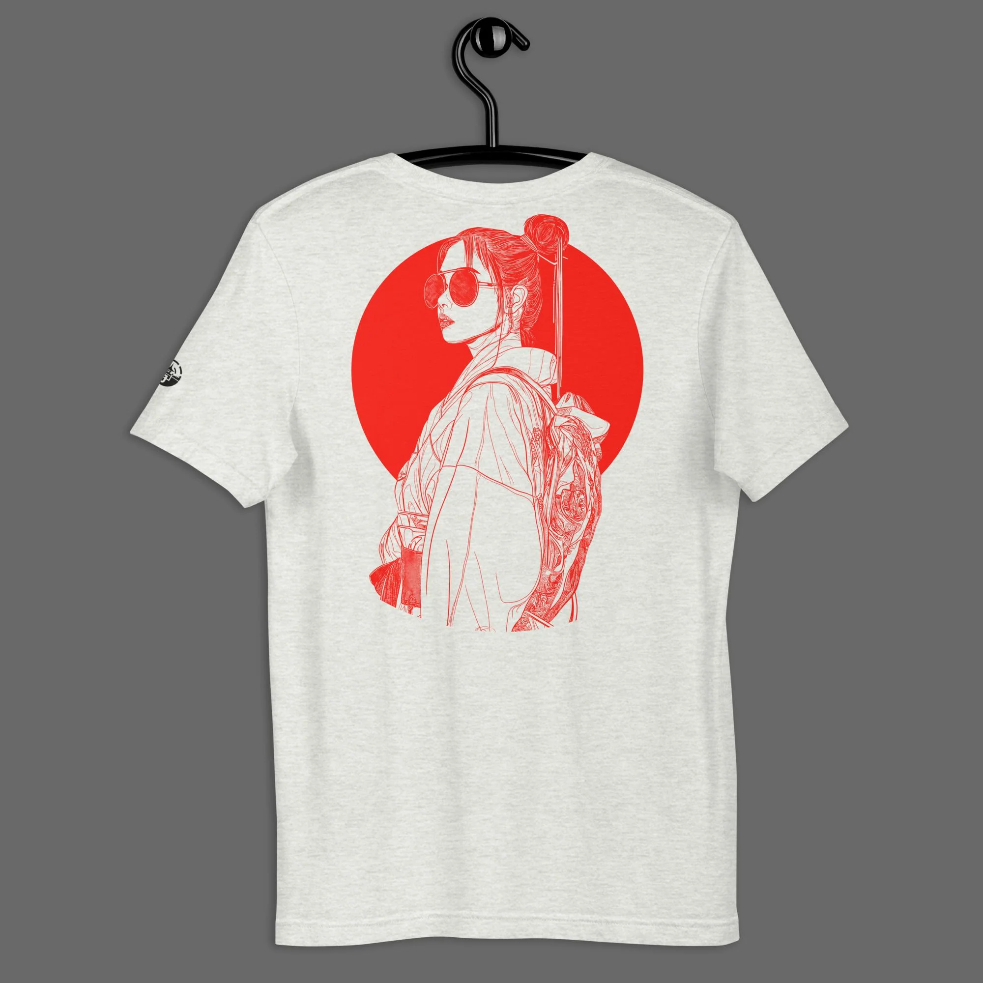 Tokyo Glare Modern Regular Fit T-Shirt (back print) | Bella+Canvas