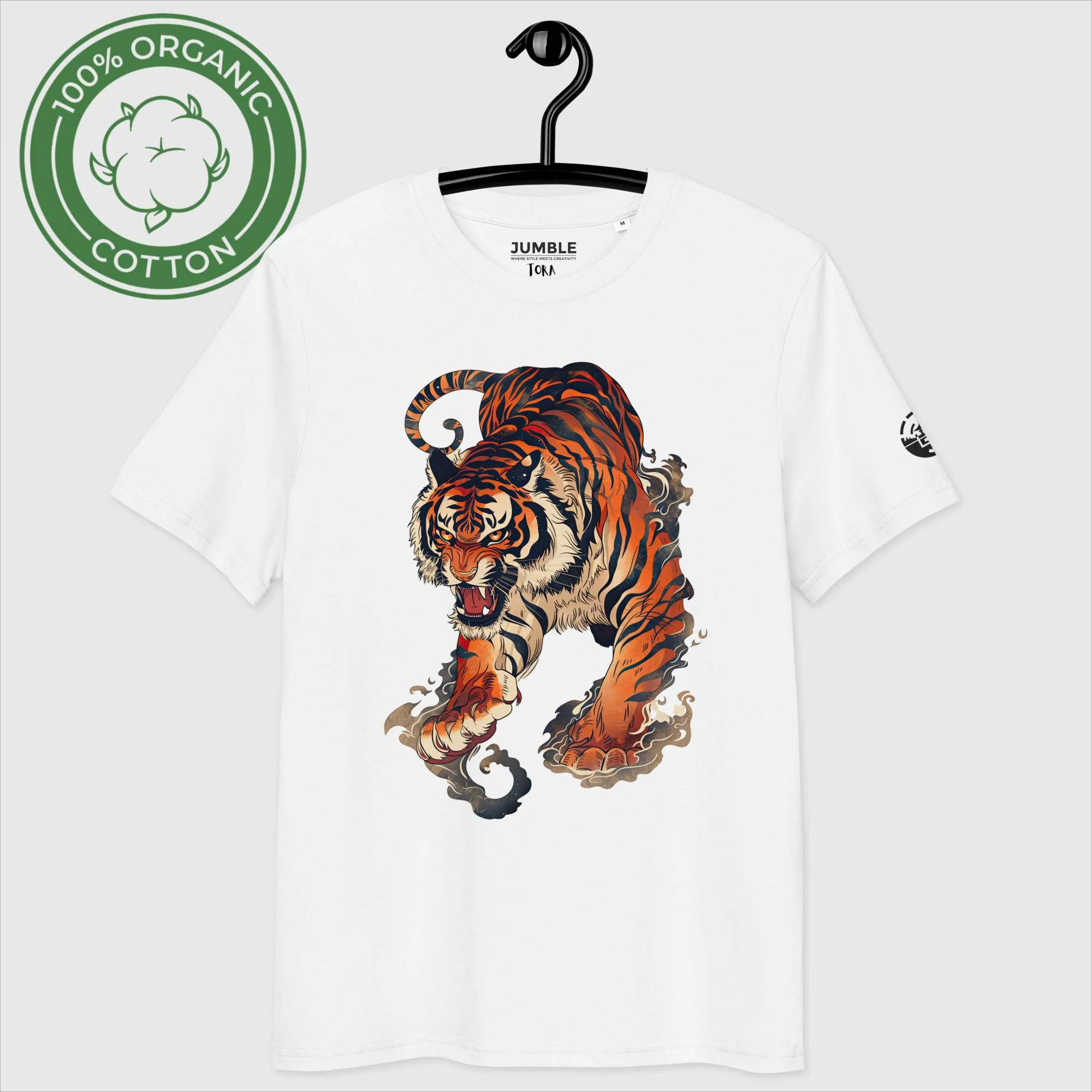 Tora 虎 Premium organic cotton T-Shirt | Stanley/Stella - Image 15
