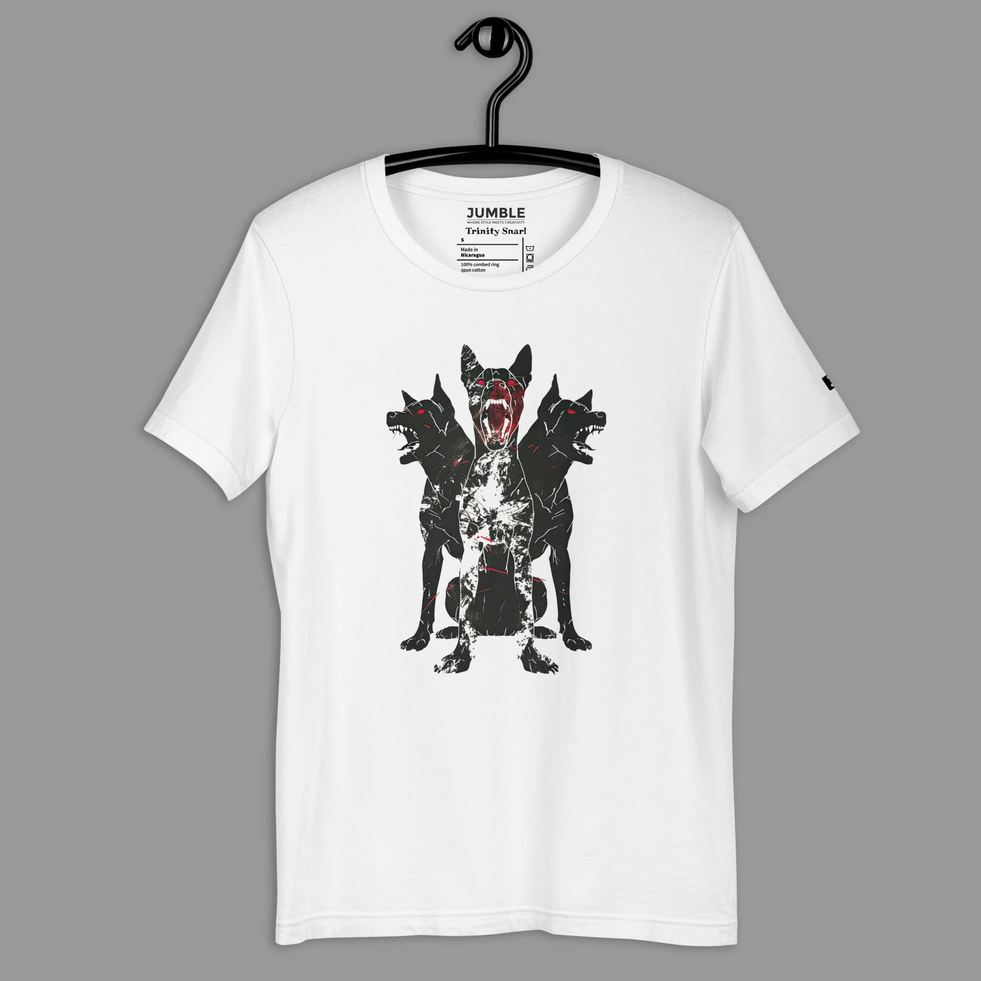 Trinity Snarl Modern Regular Fit T-Shirt | Bella+Canvas - Image 2