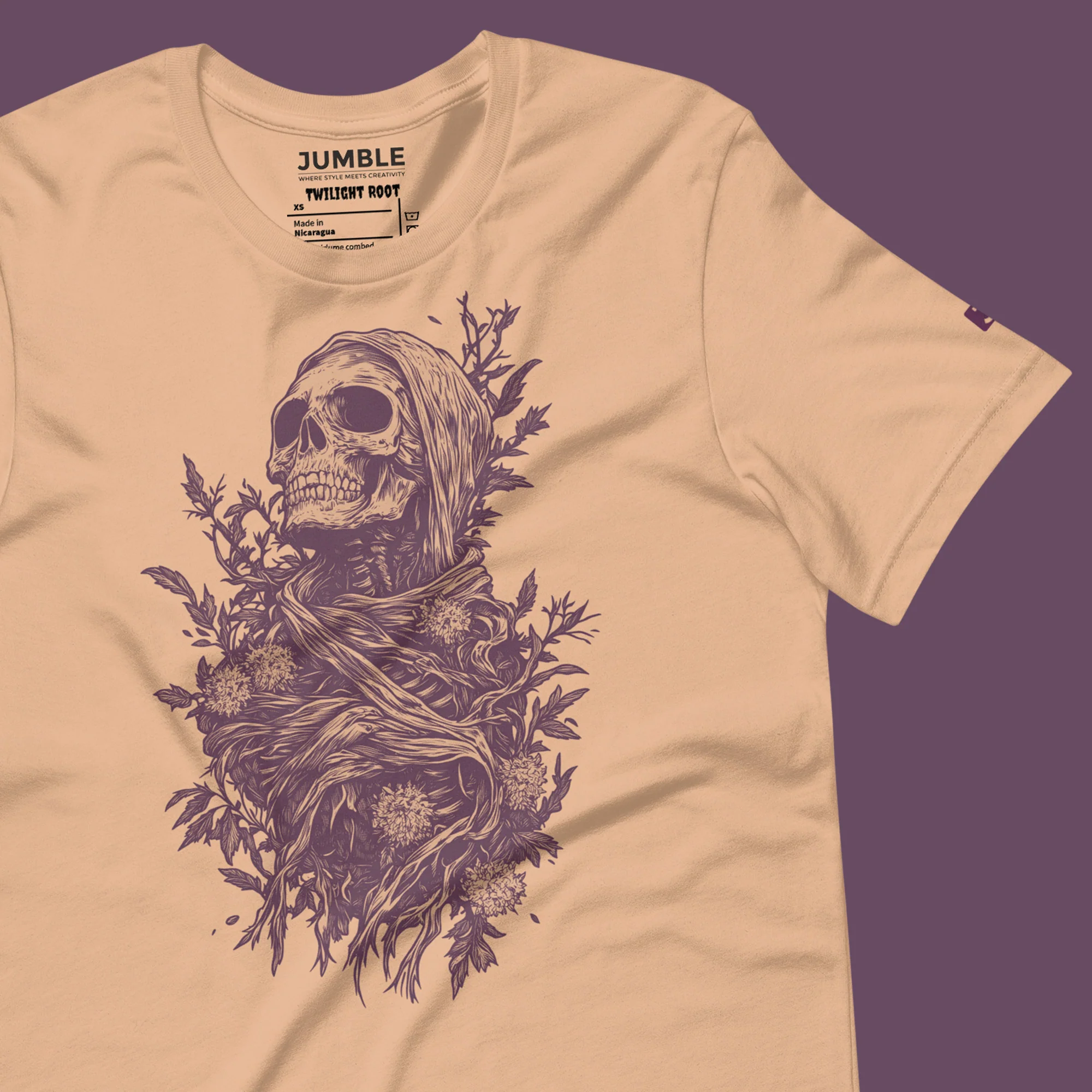Twilight Root Modern Regular Fit T-Shirt | Bella+Canvas - Image 4