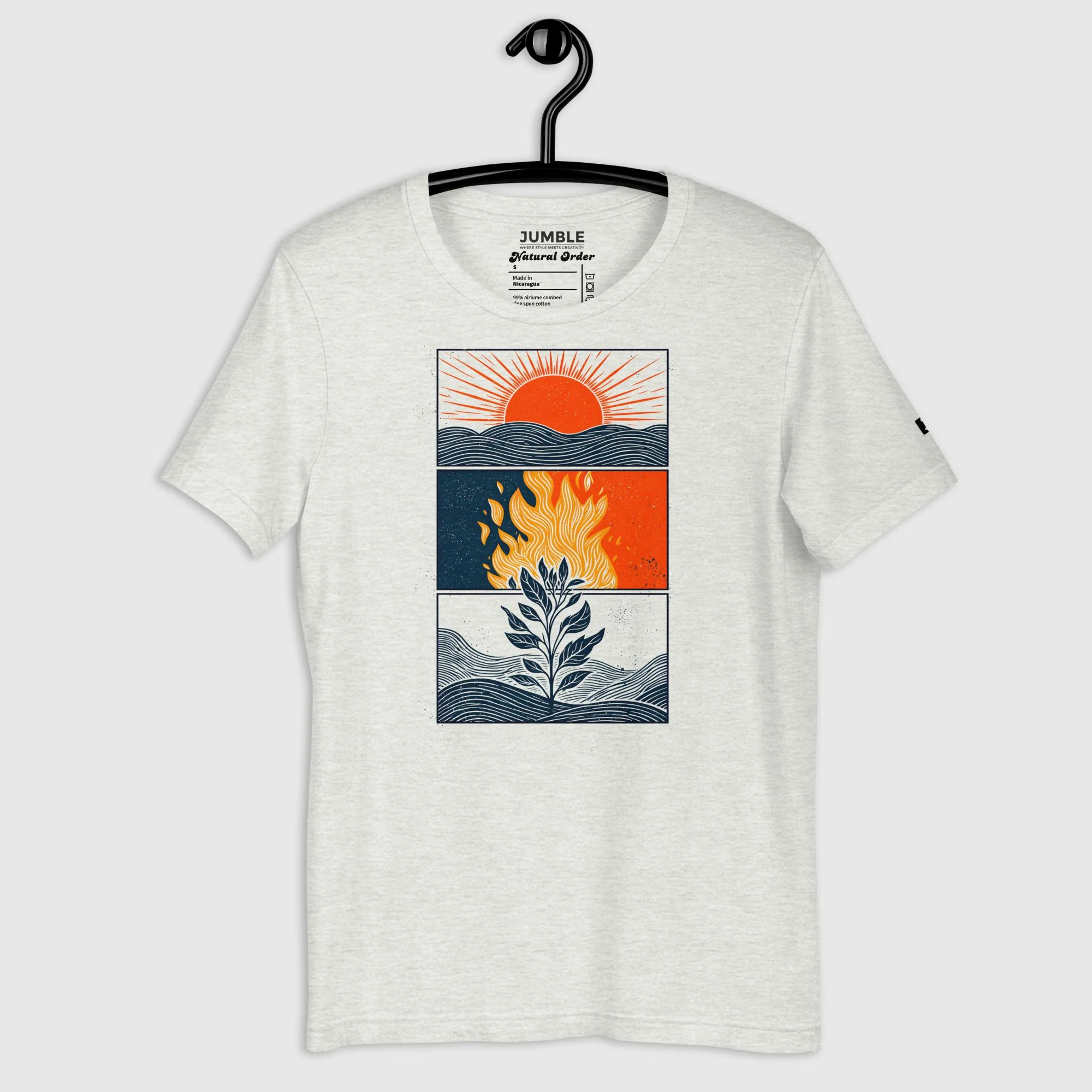 Natural Order Modern Modern Regular Fit T-Shirt | Bella+Canvas - Image 3