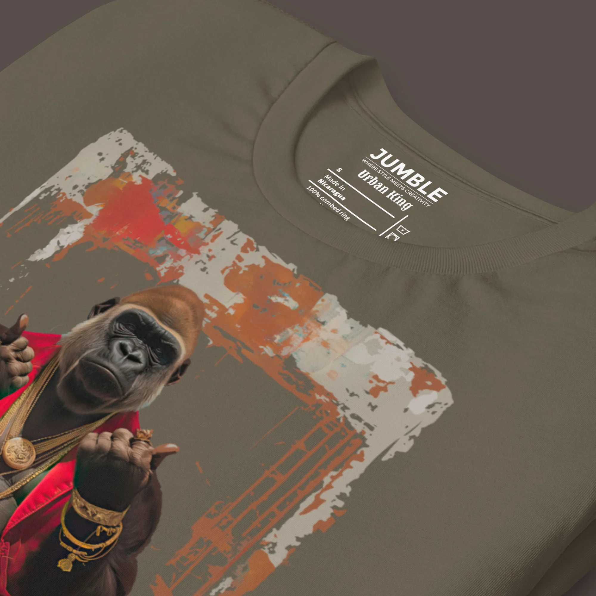 Urban King Modern Regular Fit T-Shirt | Bella+Canvas - Image 8