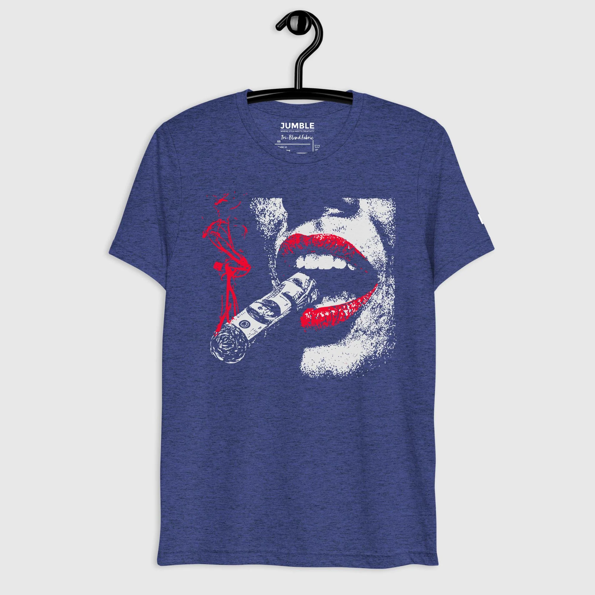 Vice Roll Lightweight Short Sleeve Vintage T-Shirt | Tri-Blend