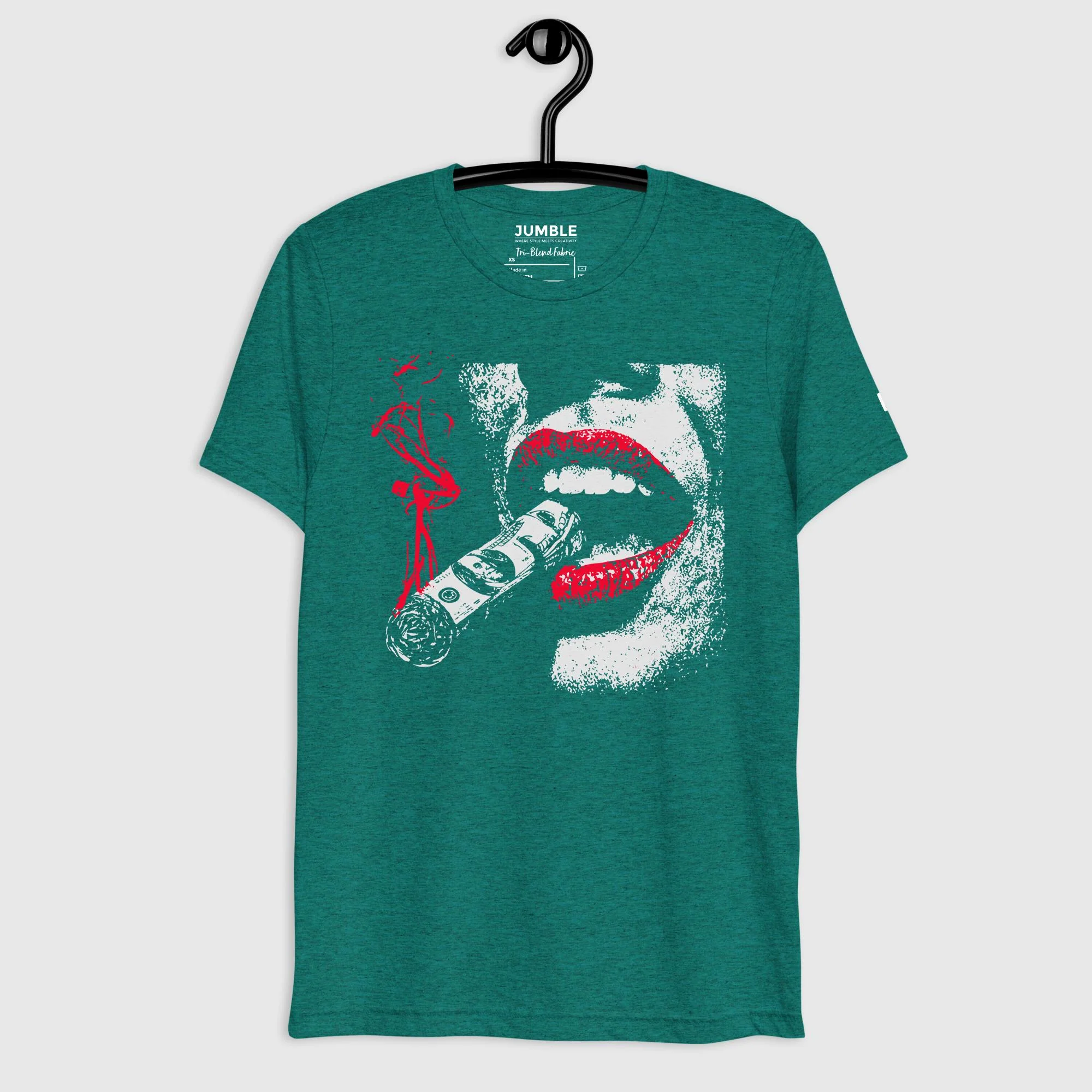 Vice Roll Lightweight Short Sleeve Vintage T-Shirt | Tri-Blend - Image 6