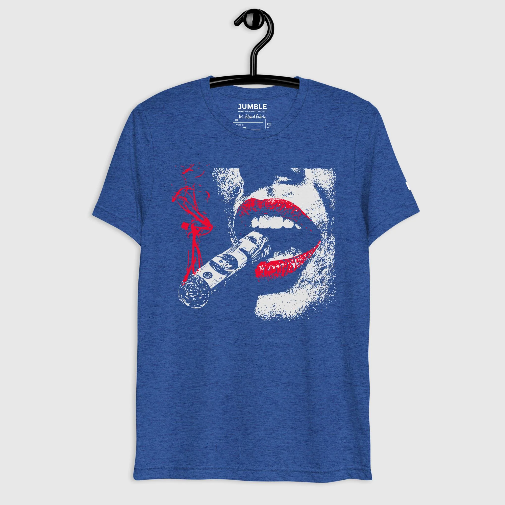 Vice Roll Lightweight Short Sleeve Vintage T-Shirt | Tri-Blend - Image 7