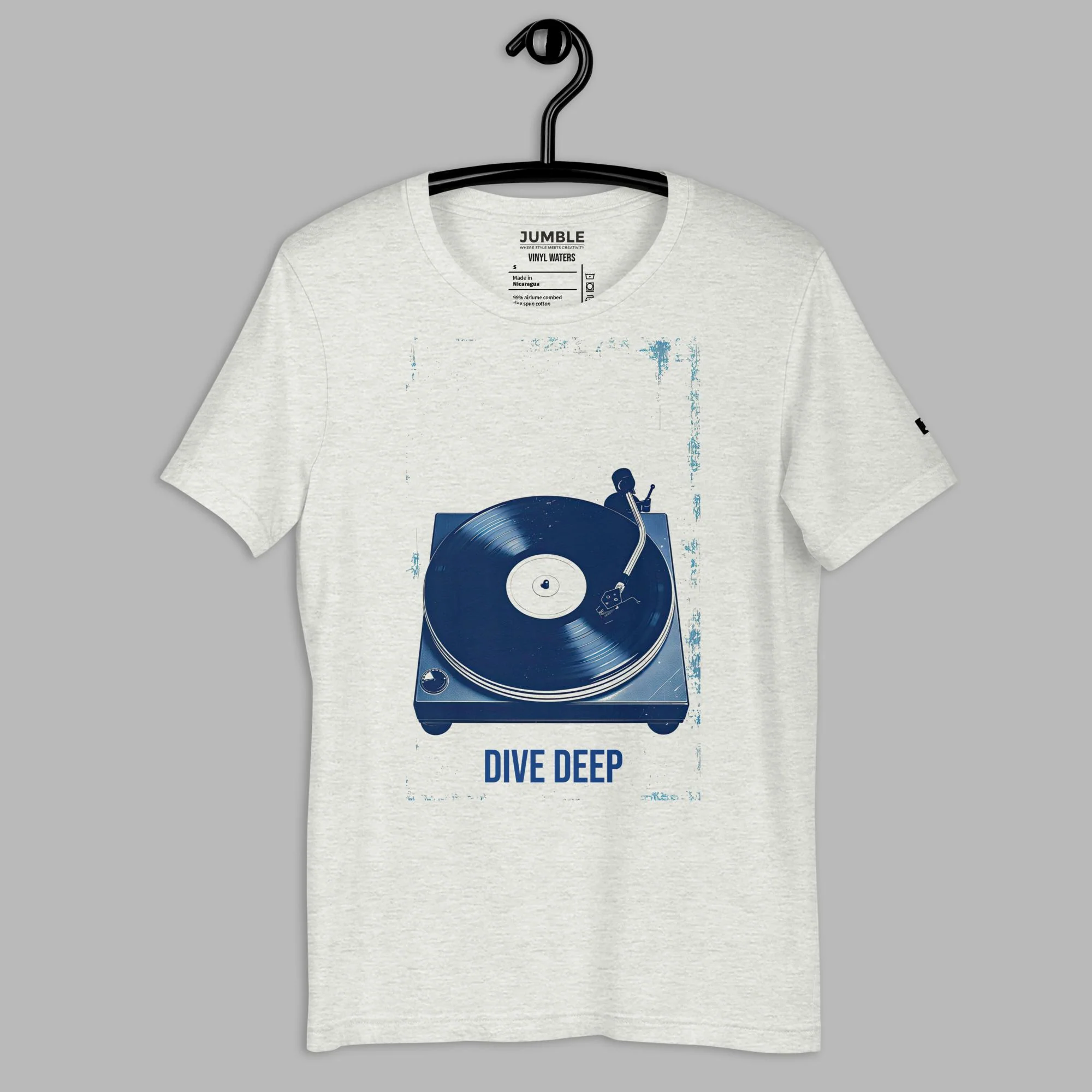 Vinyl Waters Modern Regular Fit T-Shirt | Bella+Canvas