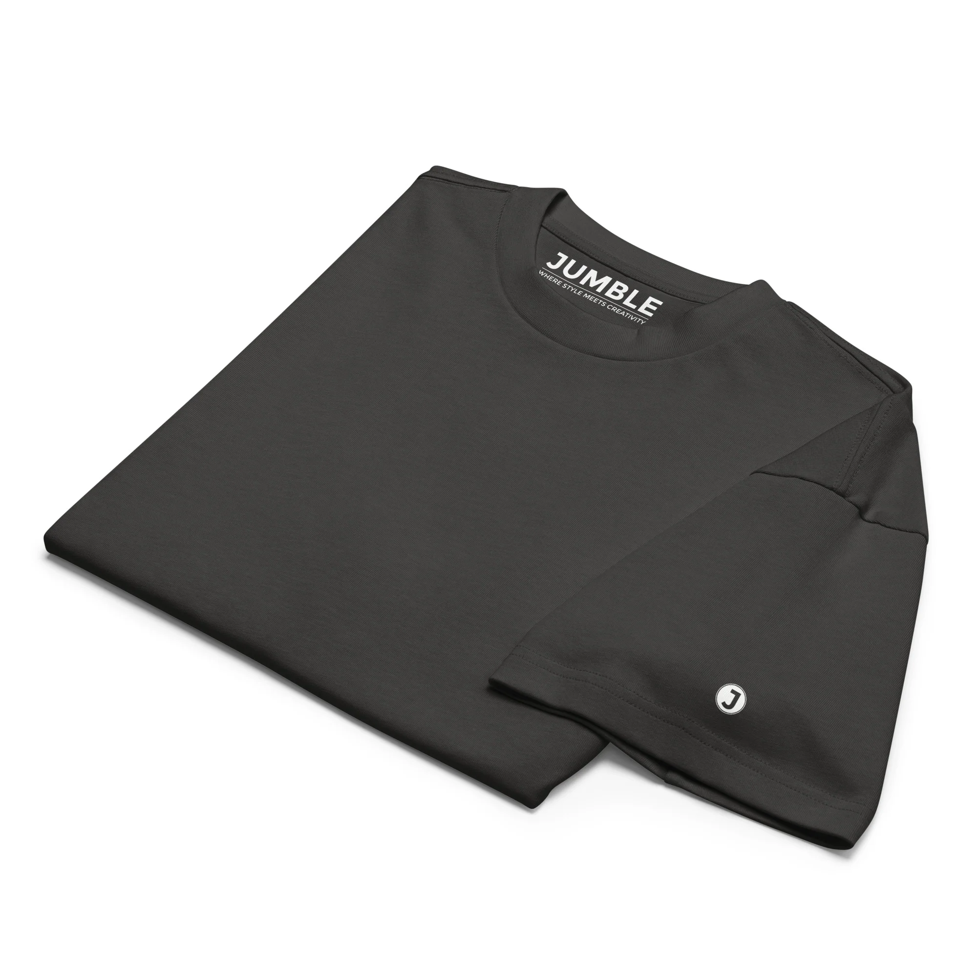 Warborn Men’s Boxy Heavyweight T-Shirt (Back Print) | Cotton Heritage - Image 4