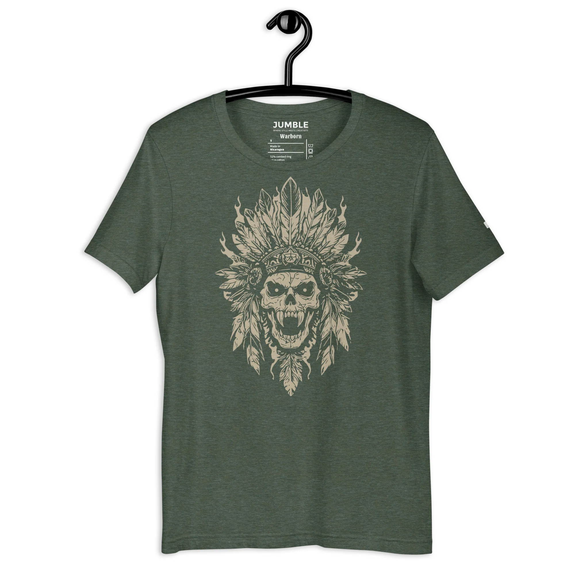 Warborn Modern Regular Fit T-Shirt | Bella+Canvas - Image 9