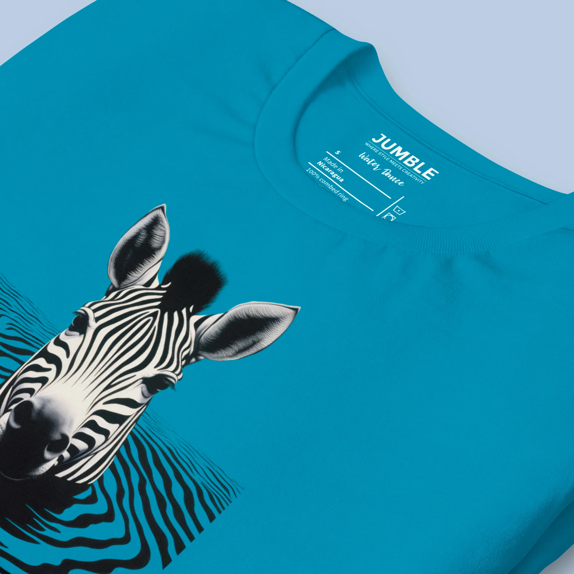 Water Dance Modern Regular Fit T-Shirt | Bella+Canvas - Image 4