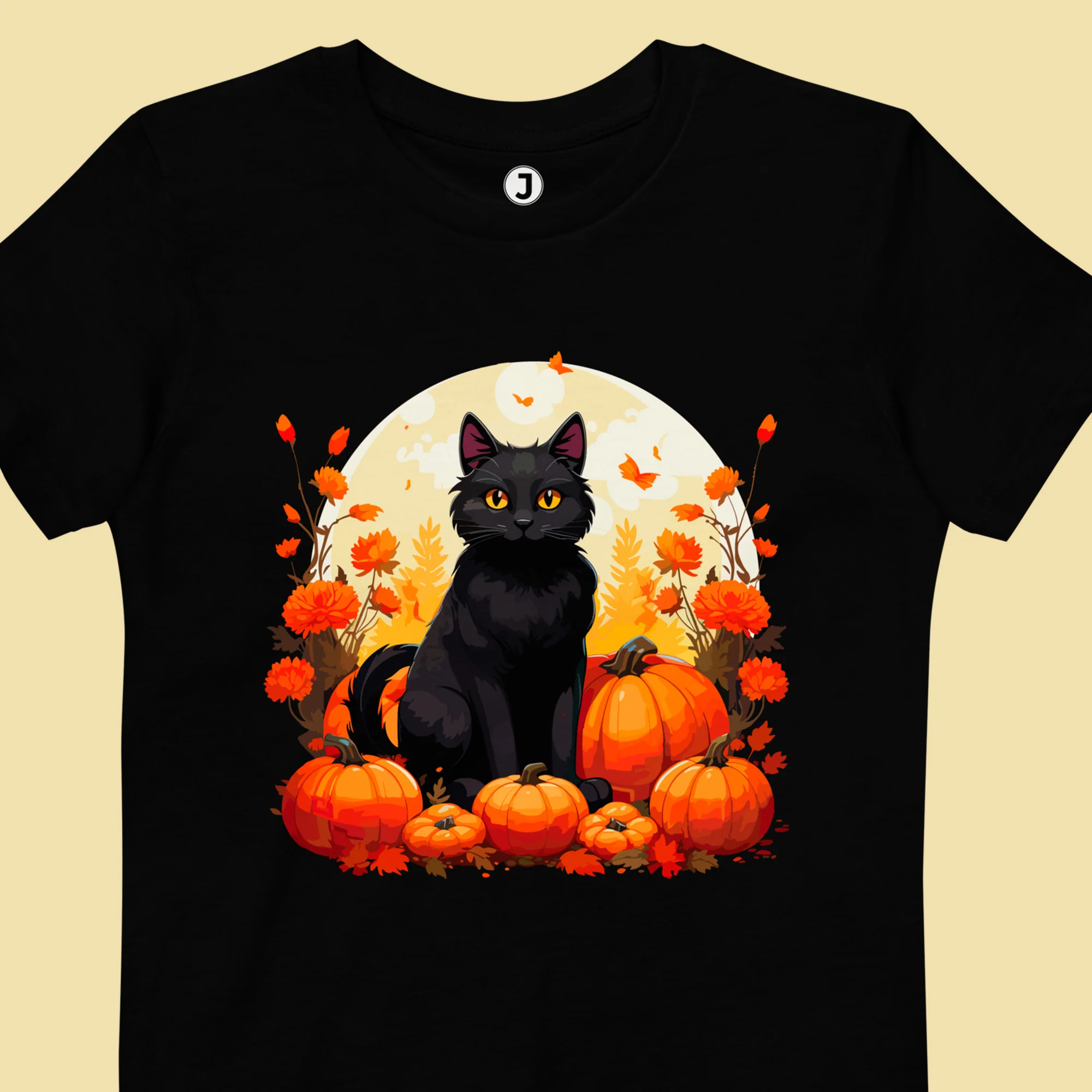 Whiskers And Gourds Organic Cotton Kids T-Shirt - Image 4