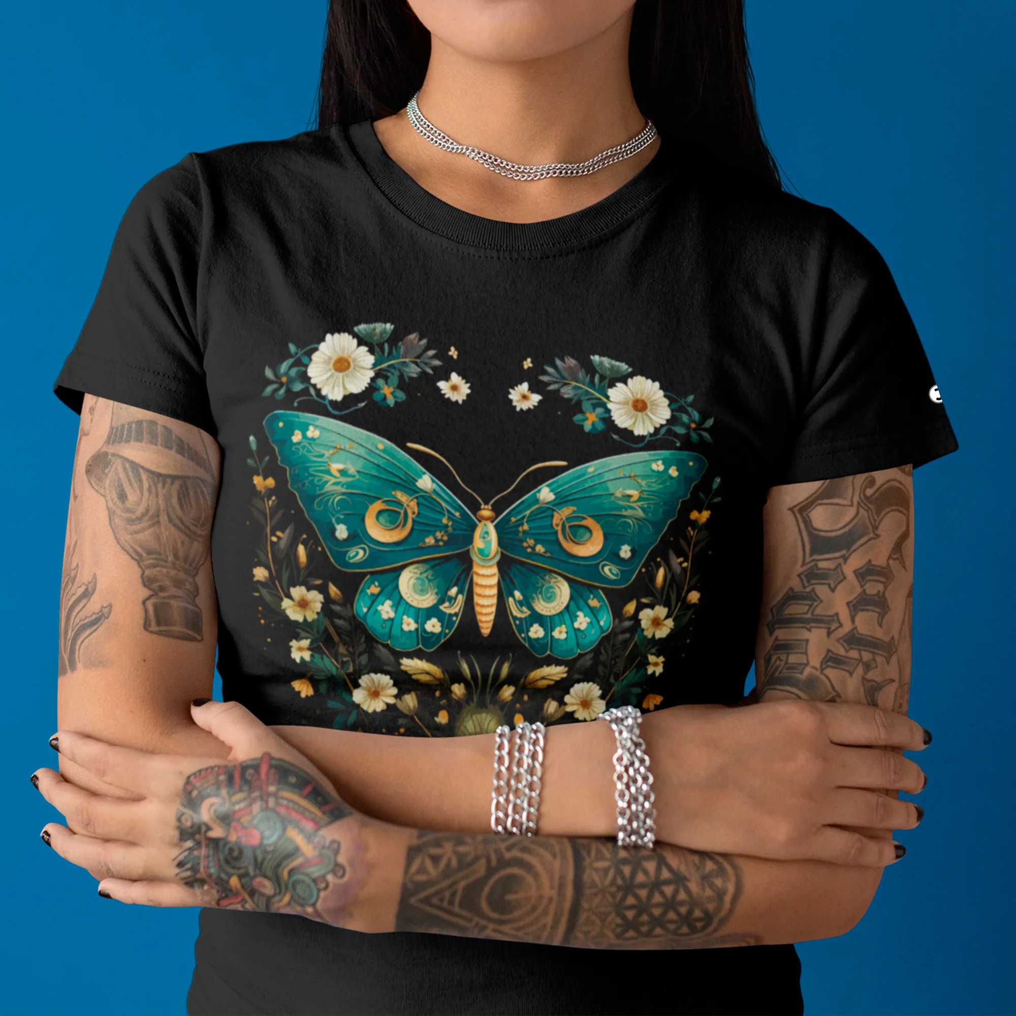 Whispers of Night organic cotton T-Shirt | Stanley/Stella - Image 2